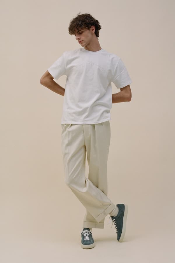 ATLANTIQUE 소가죽 스웨이드 004 블루그린 스니커즈