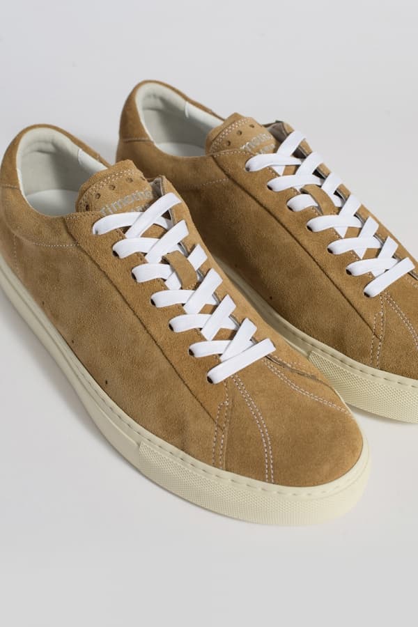ATLANTIQUE 소가죽 스웨이드 003 브라운 스니커즈