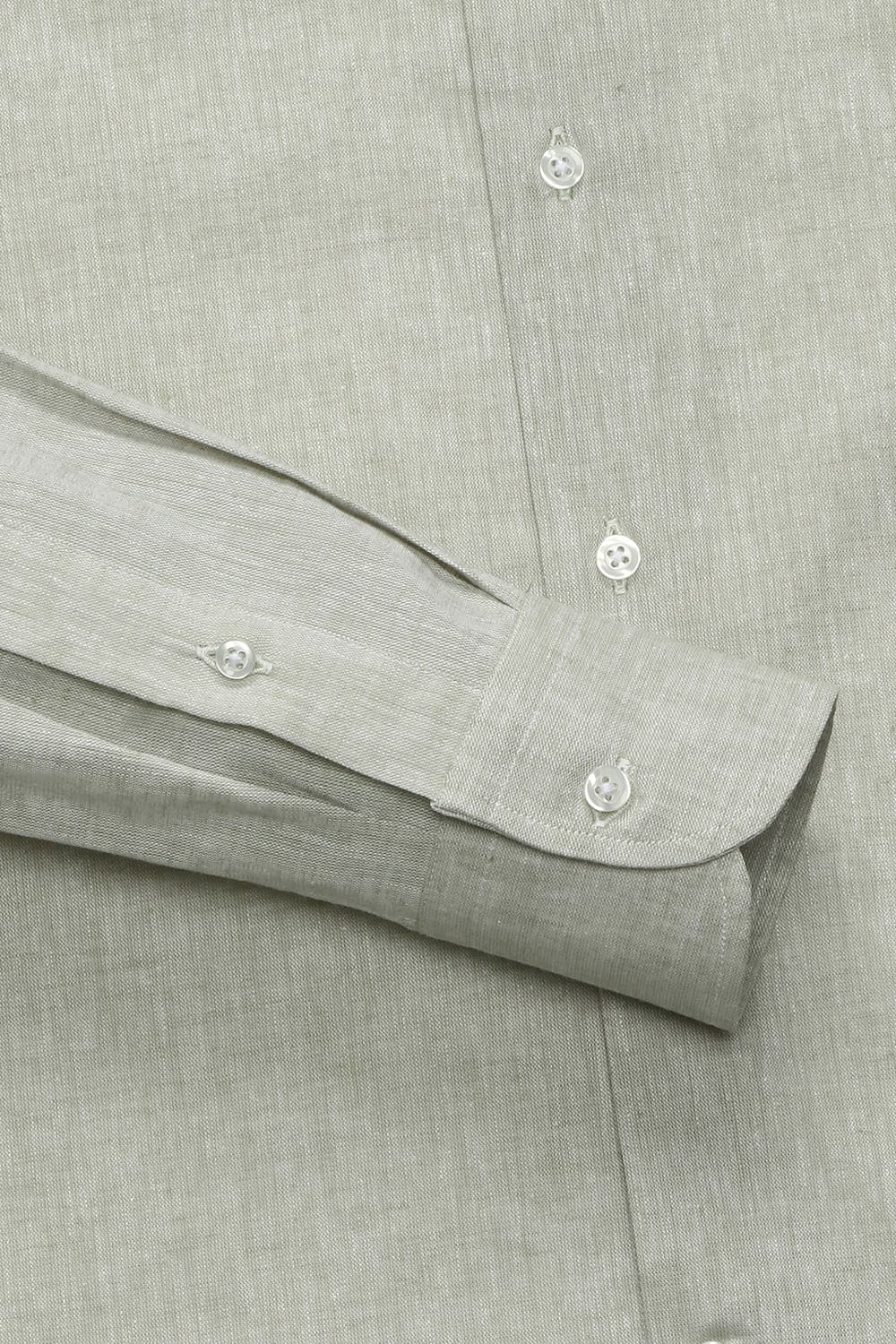 린넨 혼방 베이직 801 라이트그린 셔츠