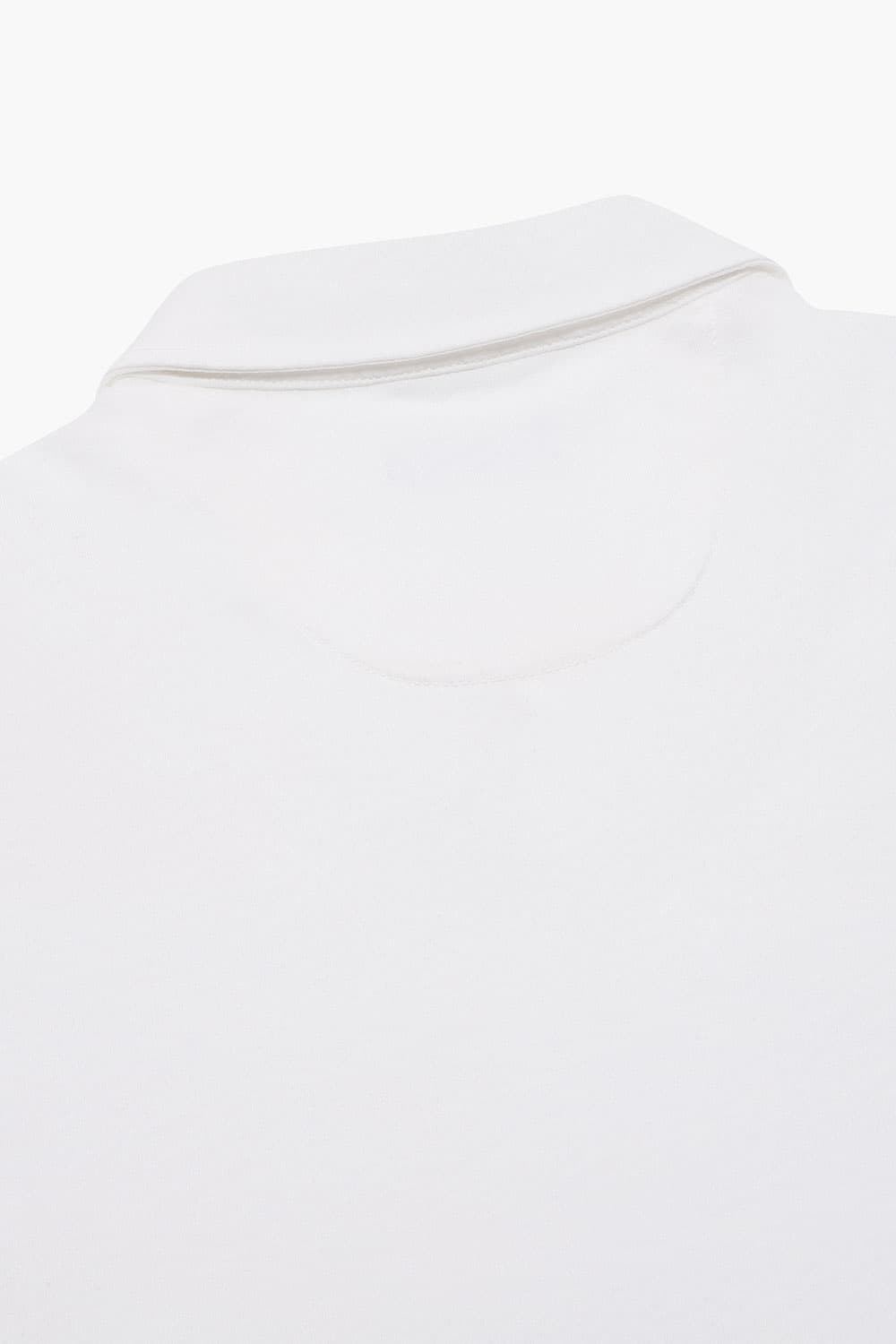 코튼 버튼 다운 포켓 501 화이트 반소매 티셔츠