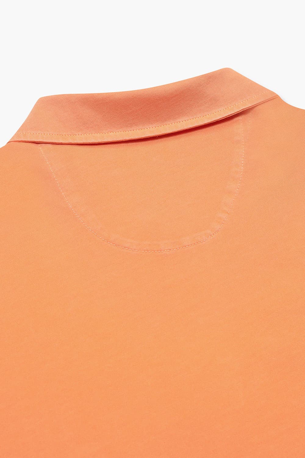 코튼 버튼 다운 포켓 501 오렌지 반소매 티셔츠