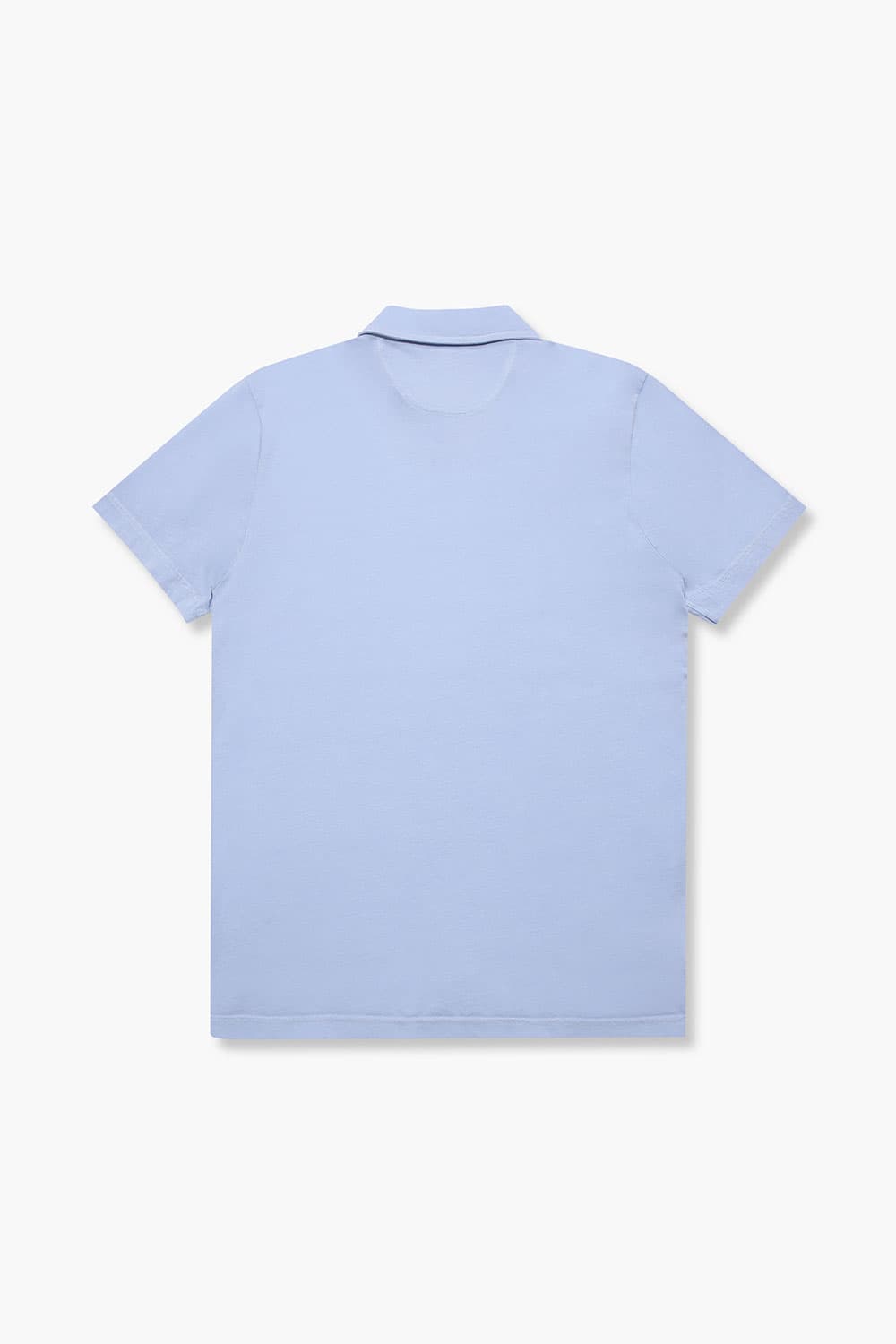 코튼 버튼 다운 포켓 501 라이트블루 반소매 티셔츠