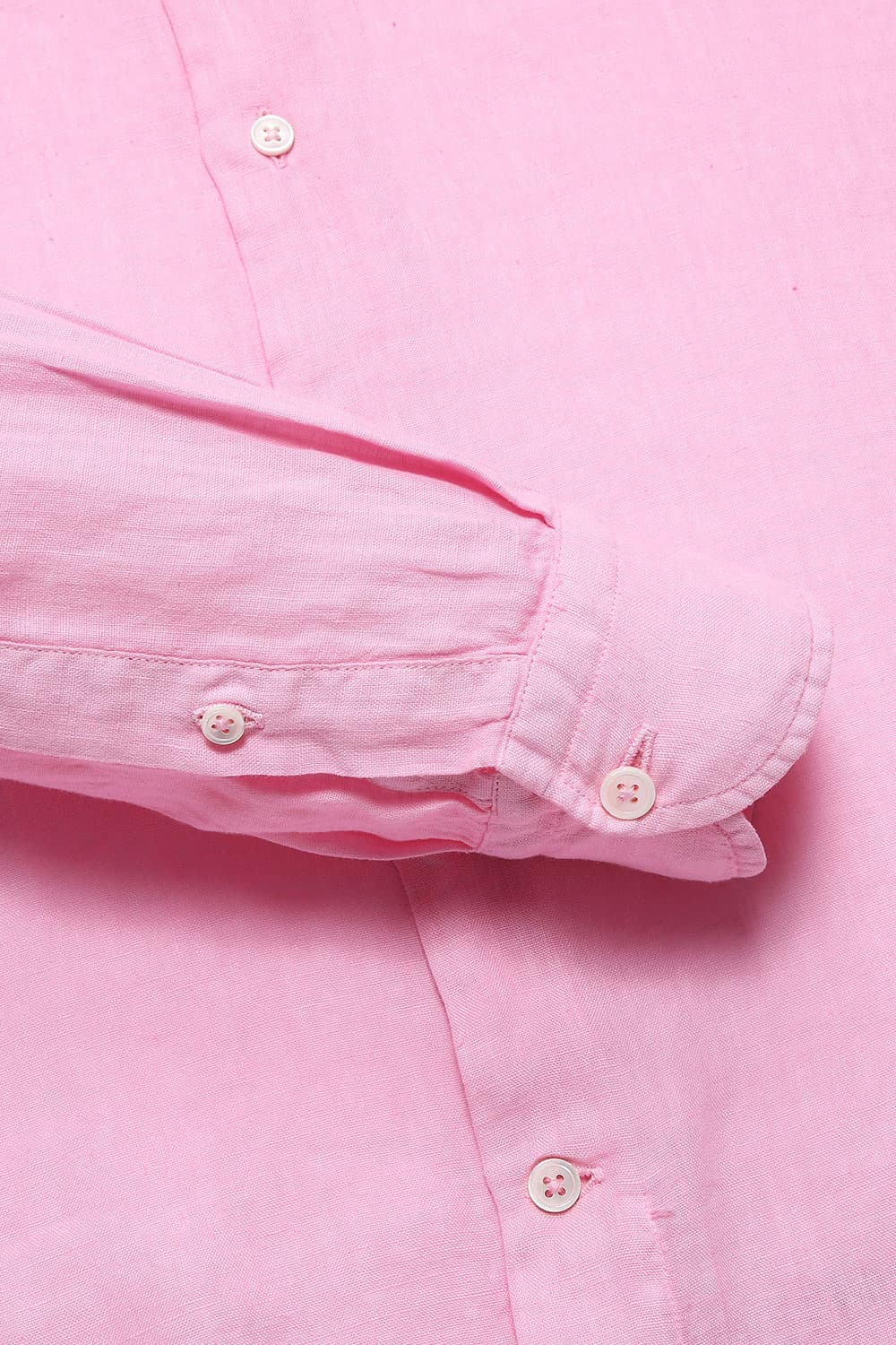 린넨 베이직 107 핑크 셔츠