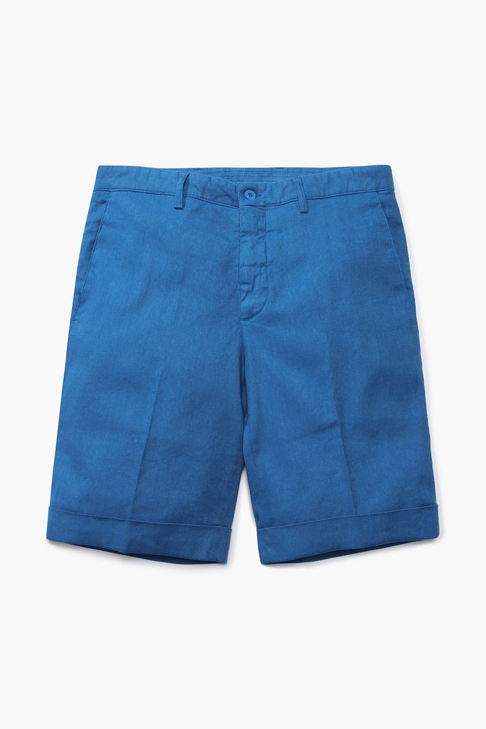 린넨 혼방 베이직 851 블루 쇼츠