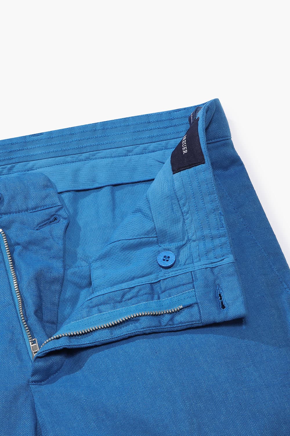 린넨 혼방 베이직 851 블루 쇼츠