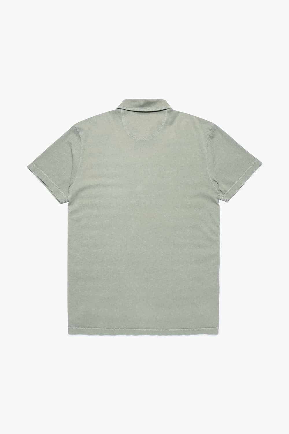 코튼 버튼 다운 포켓 501 라이트그린 반소매 티셔츠