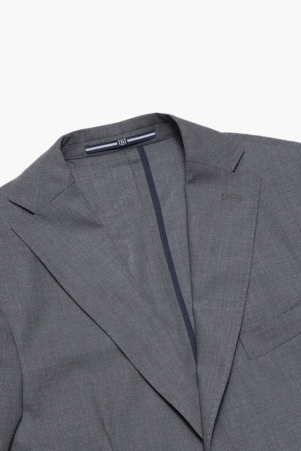 울 베이직 206 다크그레이 테일러드 자켓