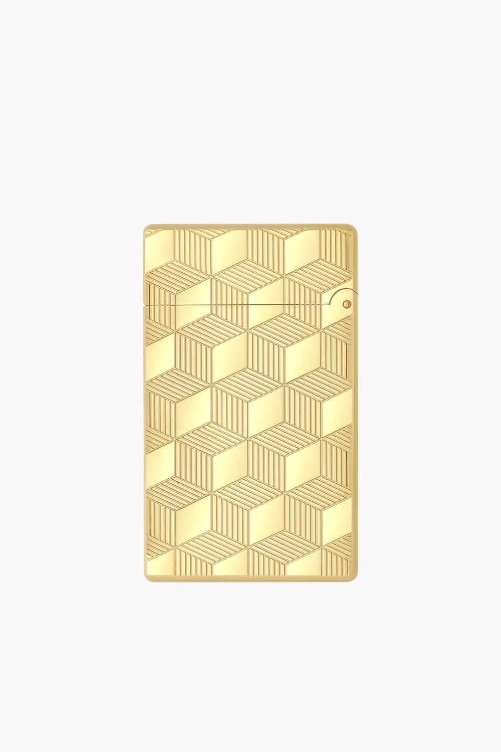 24 이니셜 라이터 큐브 옐로골드 CA020841Z