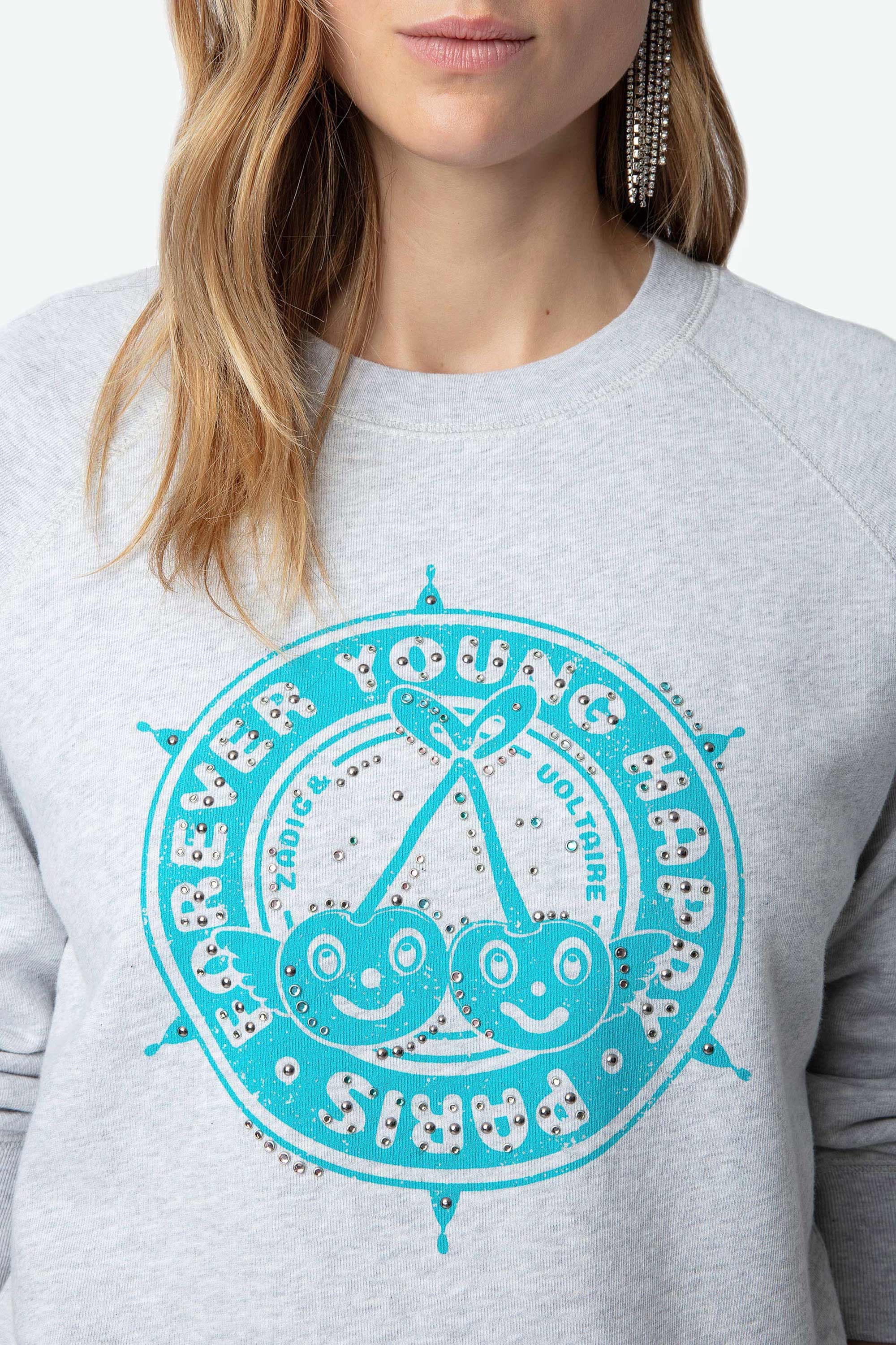 Cameron Blason Strass Sweatshirt