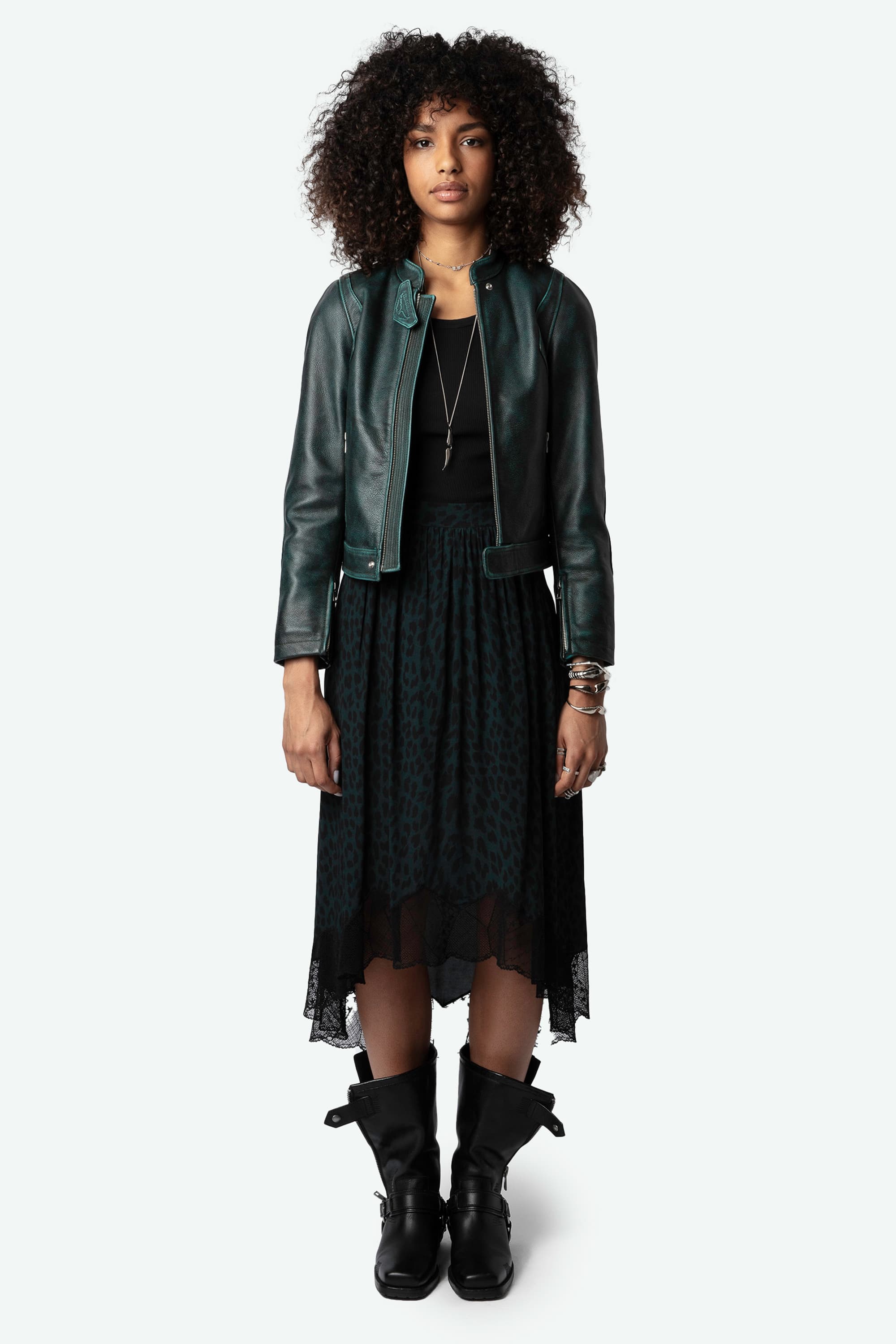 Joslin Leopard Skirt