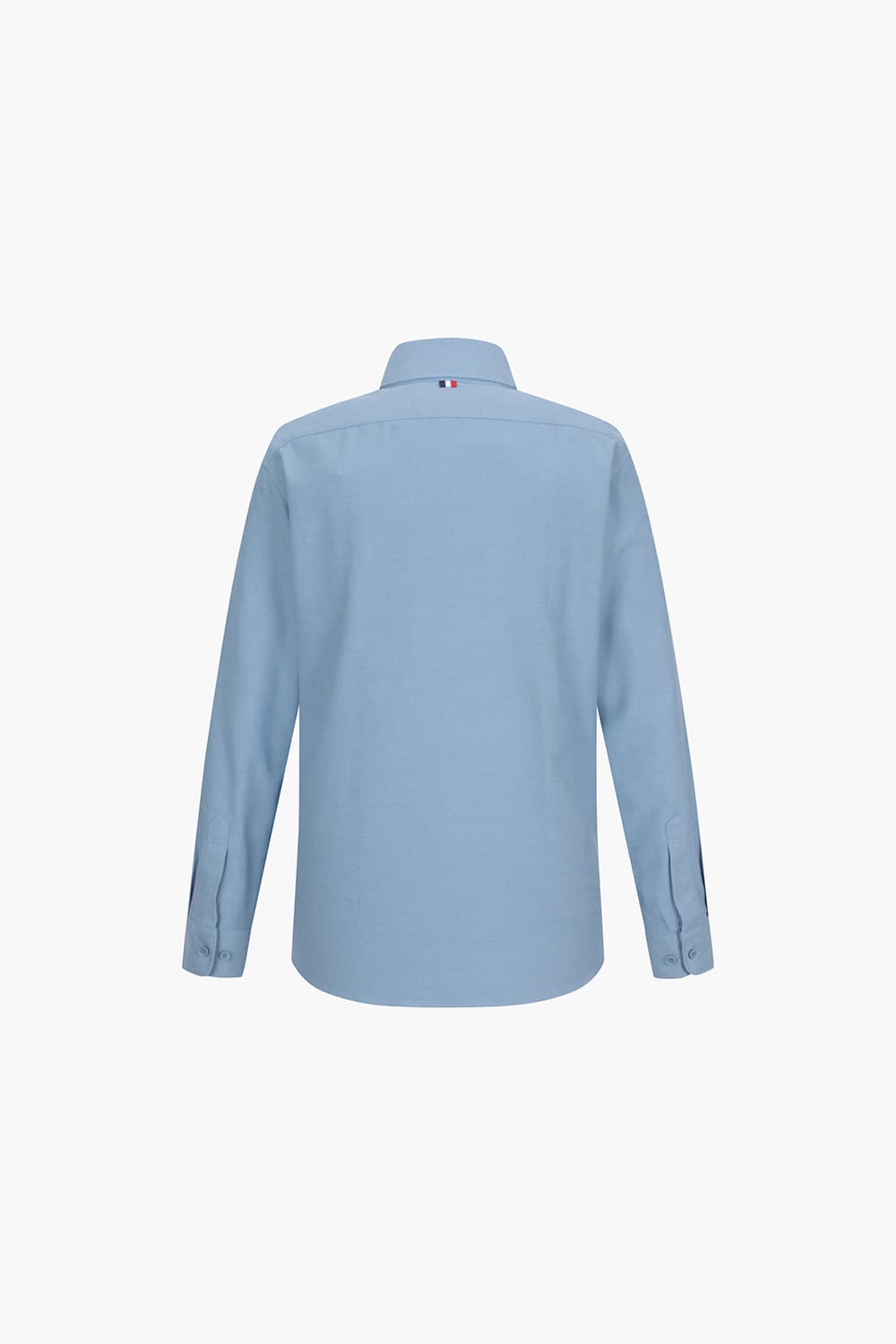 솔리드 기모 트리콜로르 956 컴포터블(뉴 캐주얼 핏) 셔츠 블루 SE4FM22LS956SBU