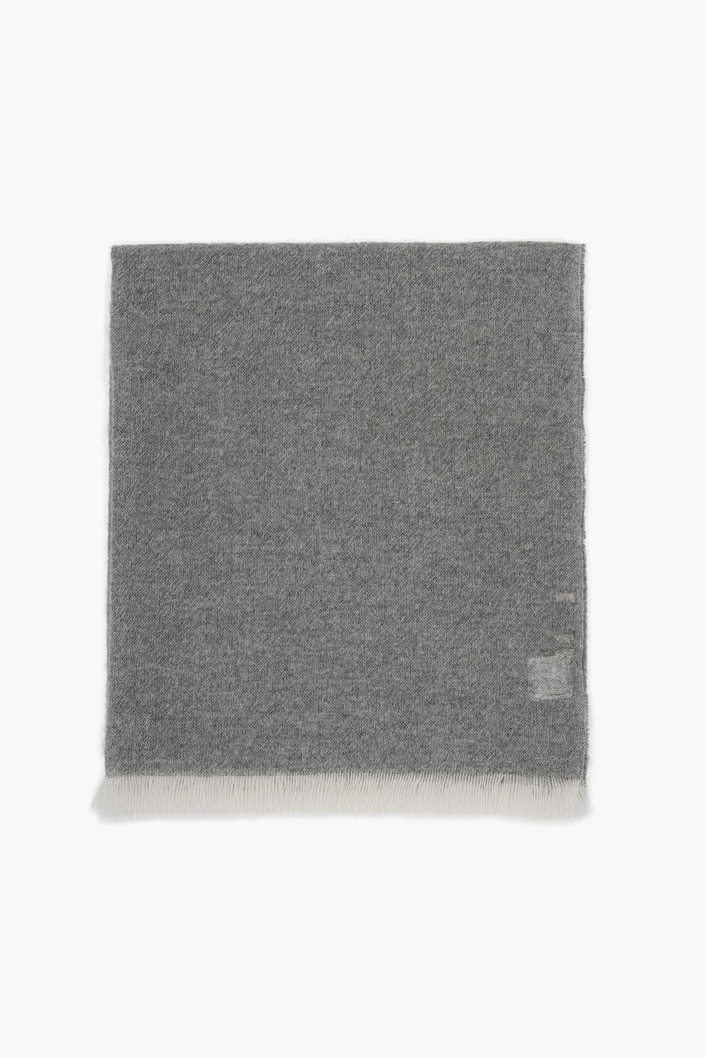 캐시미어 100 SOLID CASHMERE 머플러 그레이 RE4FMBBSC101R95