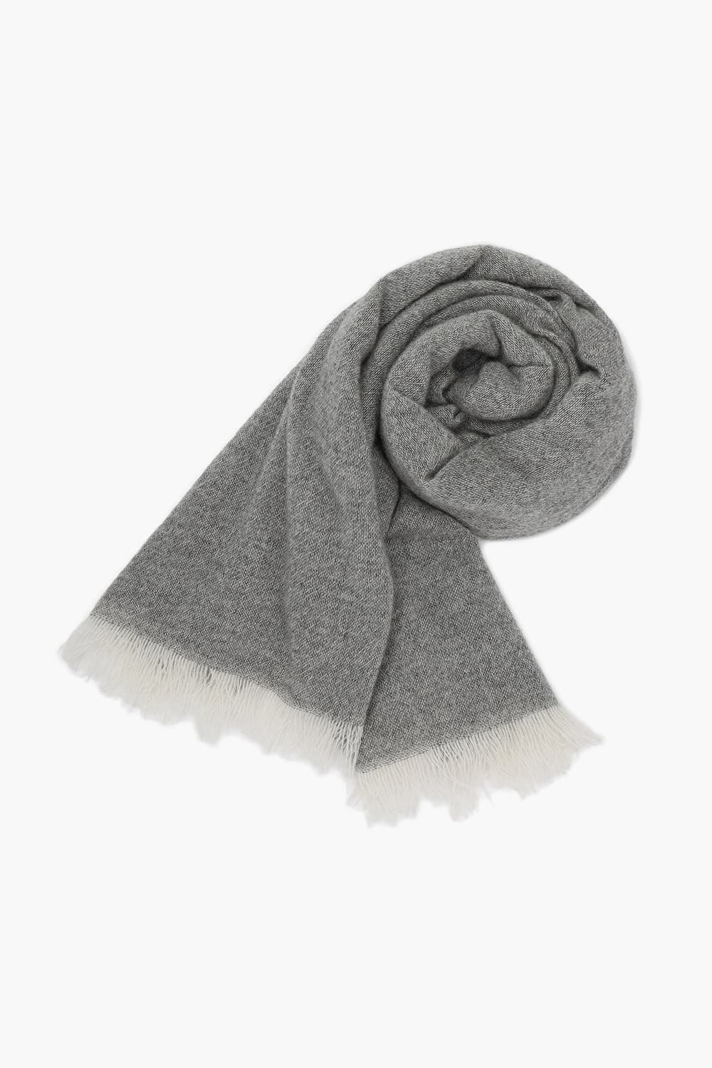 캐시미어 100 SOLID CASHMERE 머플러 그레이 RE4FMBBSC101R95