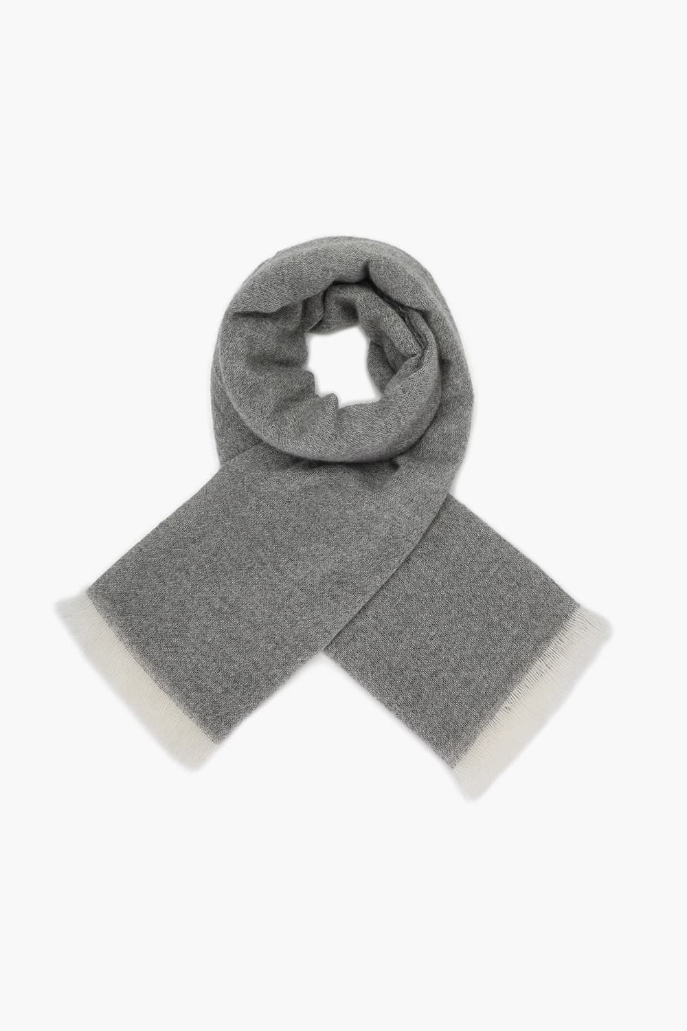 캐시미어 100 SOLID CASHMERE 머플러 그레이 RE4FMBBSC101R95