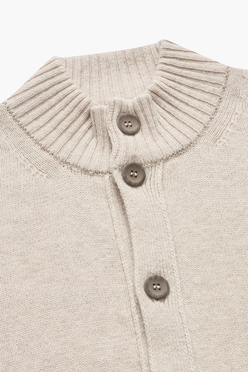 울 100 GILET 니트 라이트 브라운 RE4FMBAKN104R80