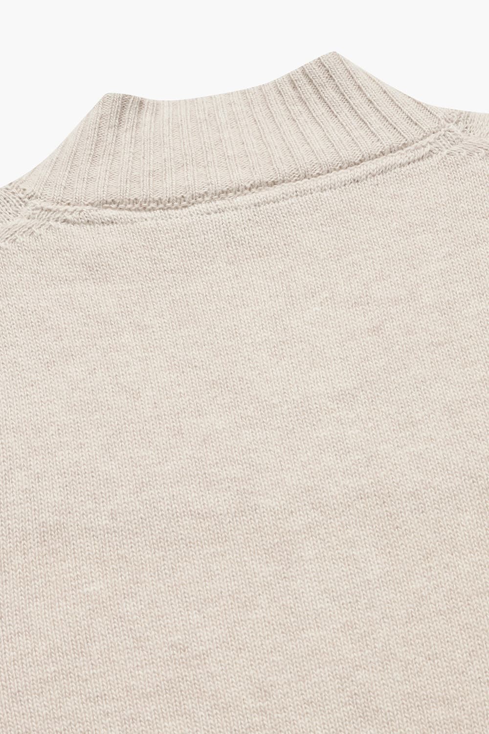 울 100 GILET 니트 라이트 브라운 RE4FMBAKN104R80