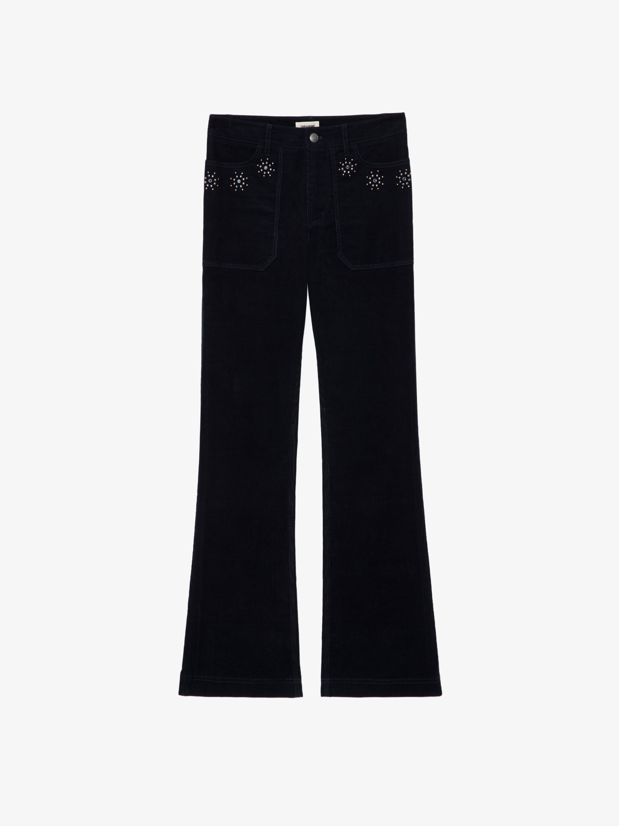 Pista Corduroy Studs Pants
