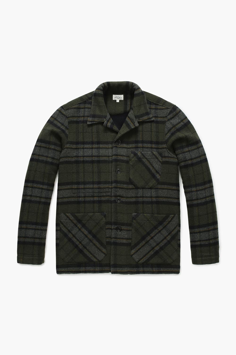 울 믹스 PERRY 아우터 다크 그린 QE4FMHTOT104Q77