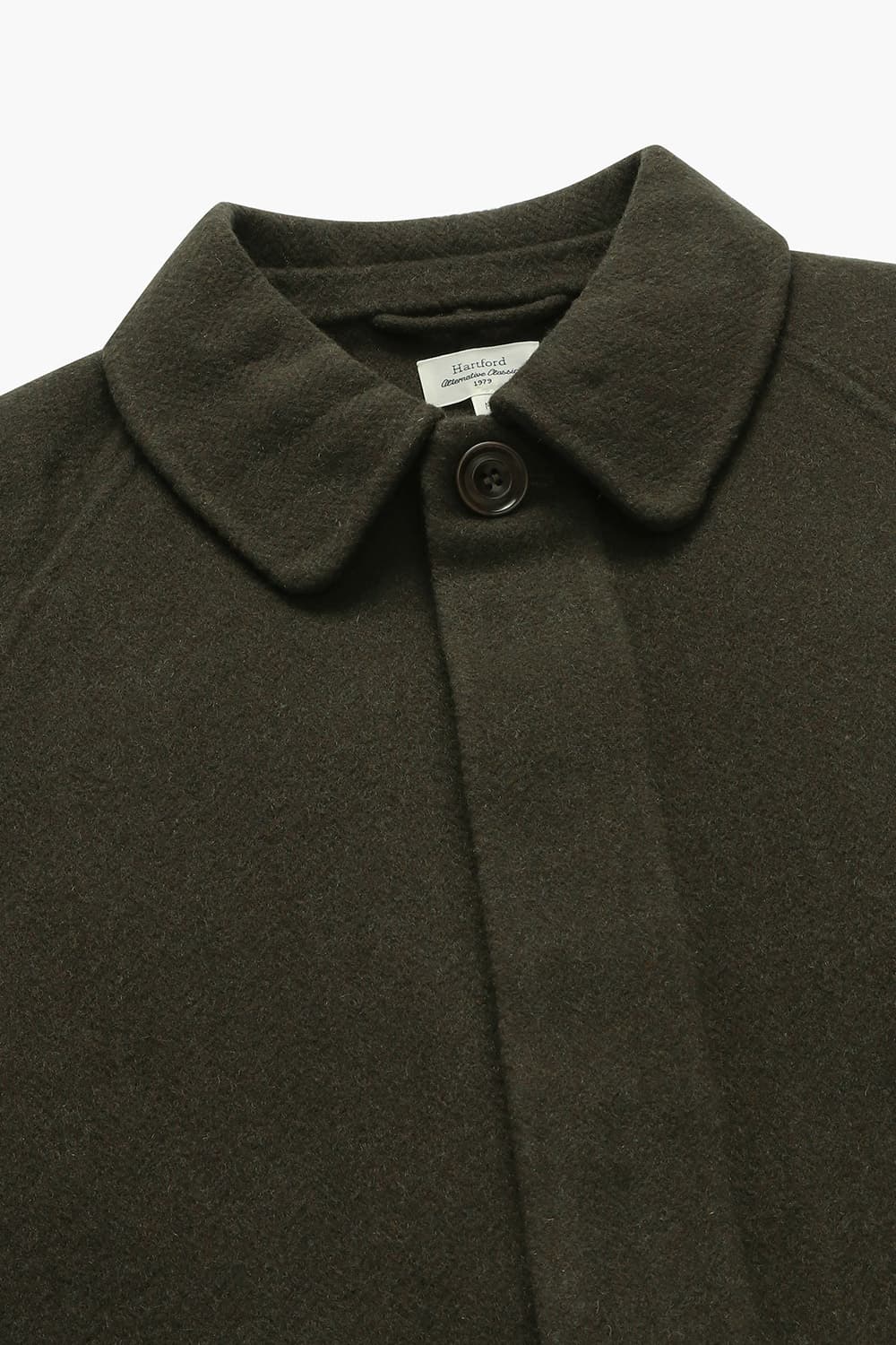 울 믹스 GRAIG 코트 카키 QE4FMHTCO101Q79