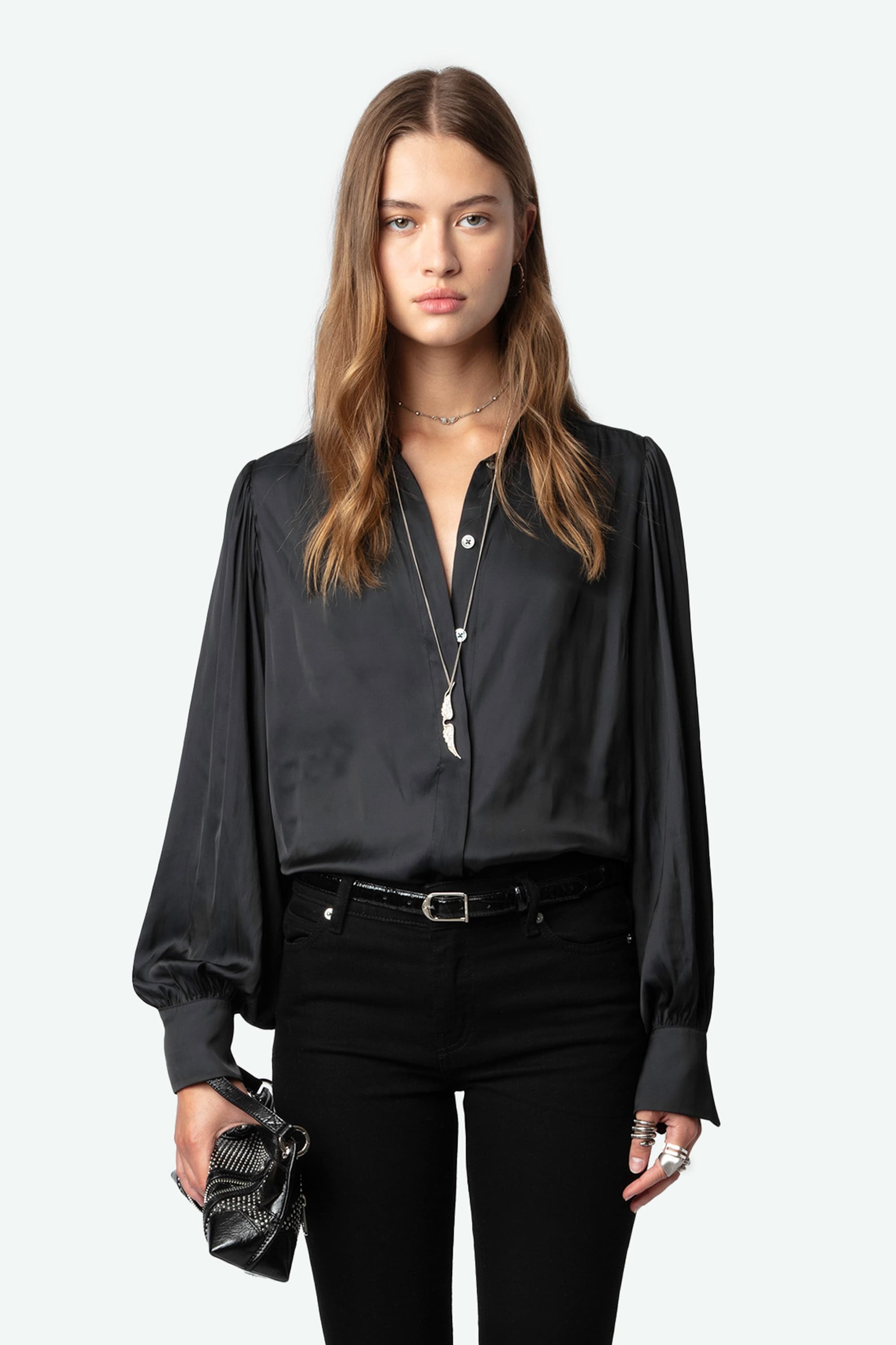Trenta Satin Blouse