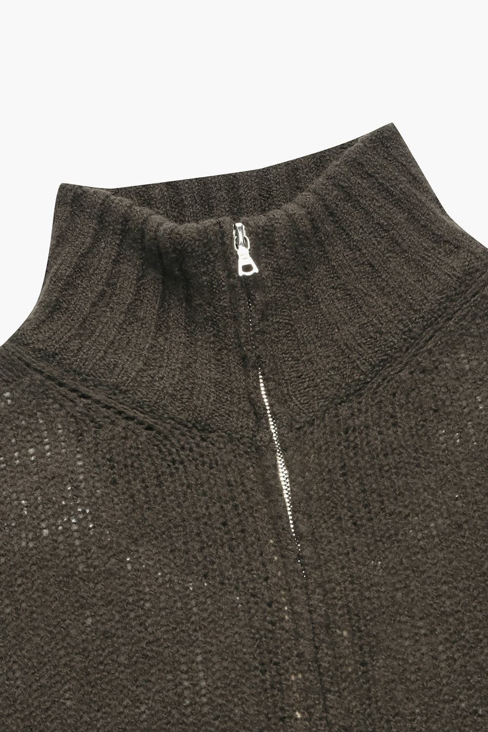 울100 ZIPPED SWEATER 카키 니트 QE4FMDBKN101Q78