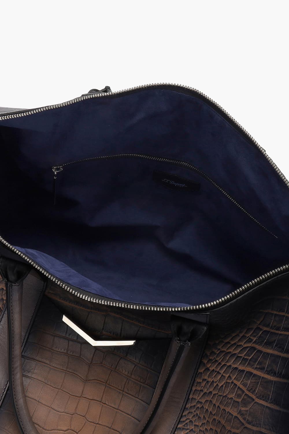 24 르글랑 아뜰리에 크로코패턴 트래블백 블랙 CG191576Z