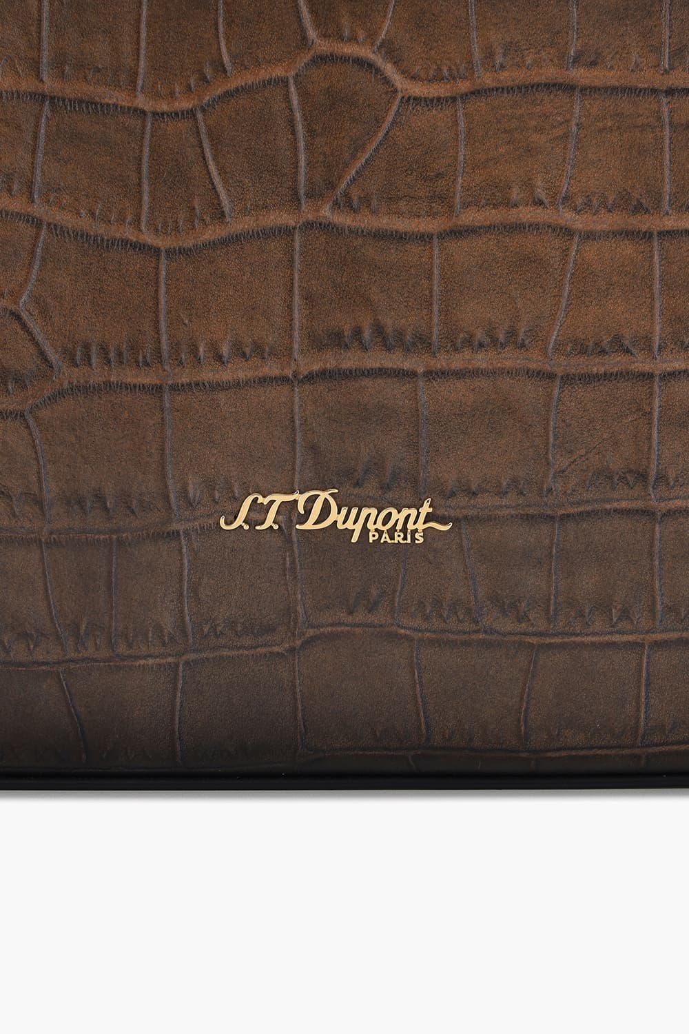 24 르글랑 아뜰리에 크로코패턴 토트백(와인&시가백) 하바나 CG141455Z