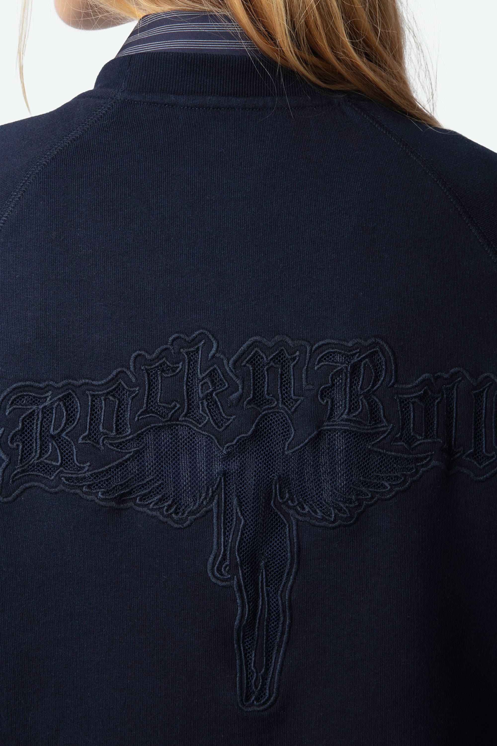 Upper Angel Fishnet Sweatshirt