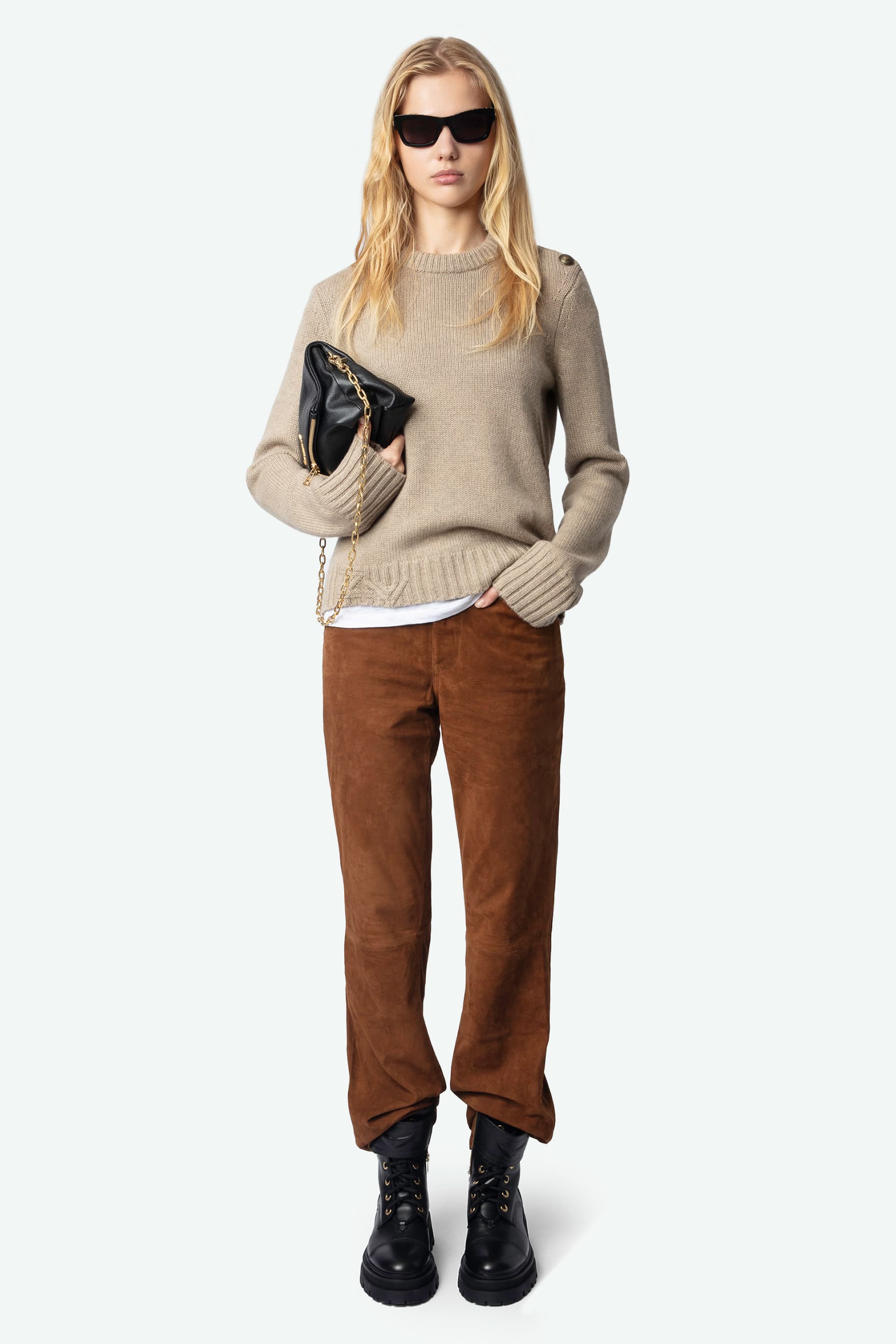 Malty Cashmere Sweater