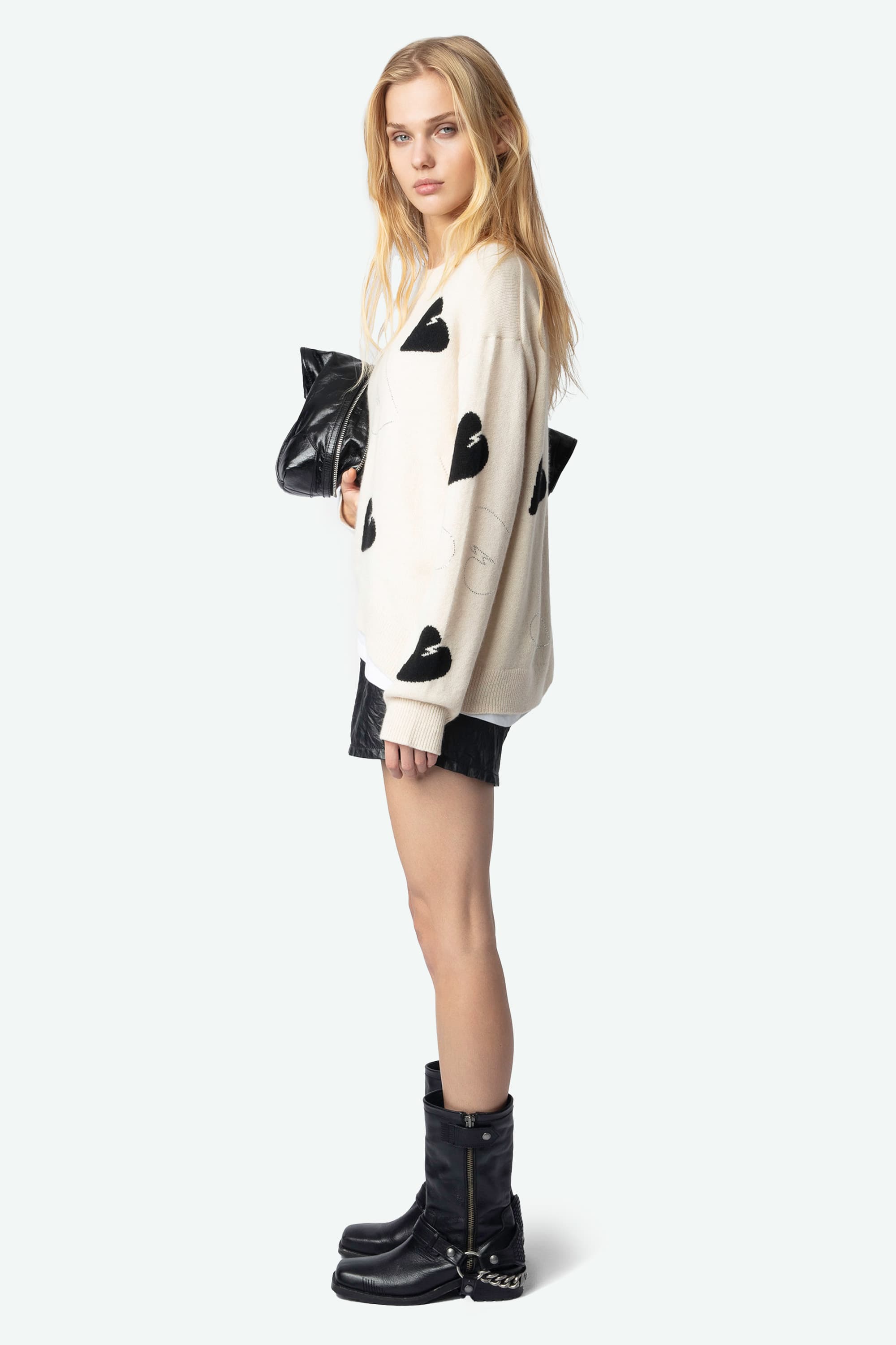 Markus Heart Cashmere Sweater