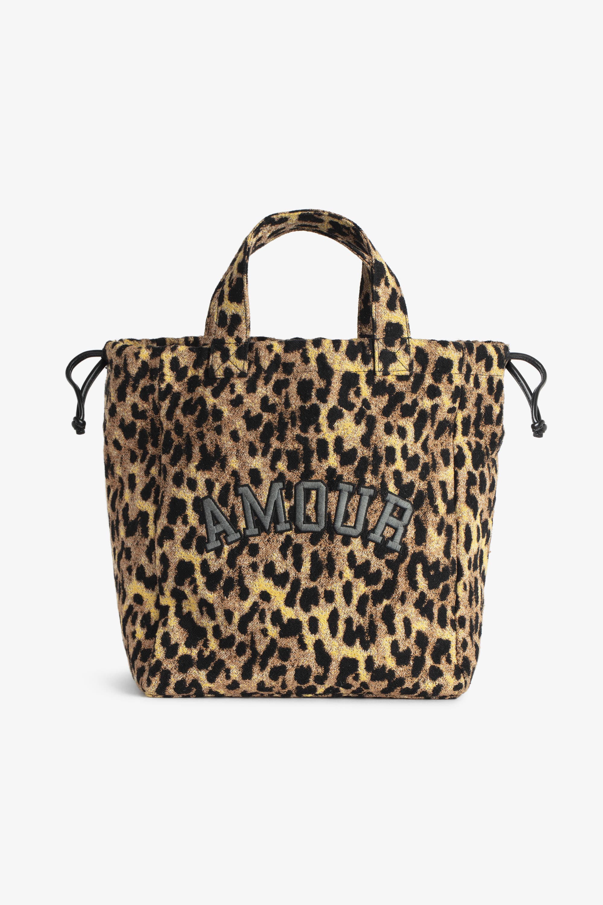 Angel Leopard Tote Bag