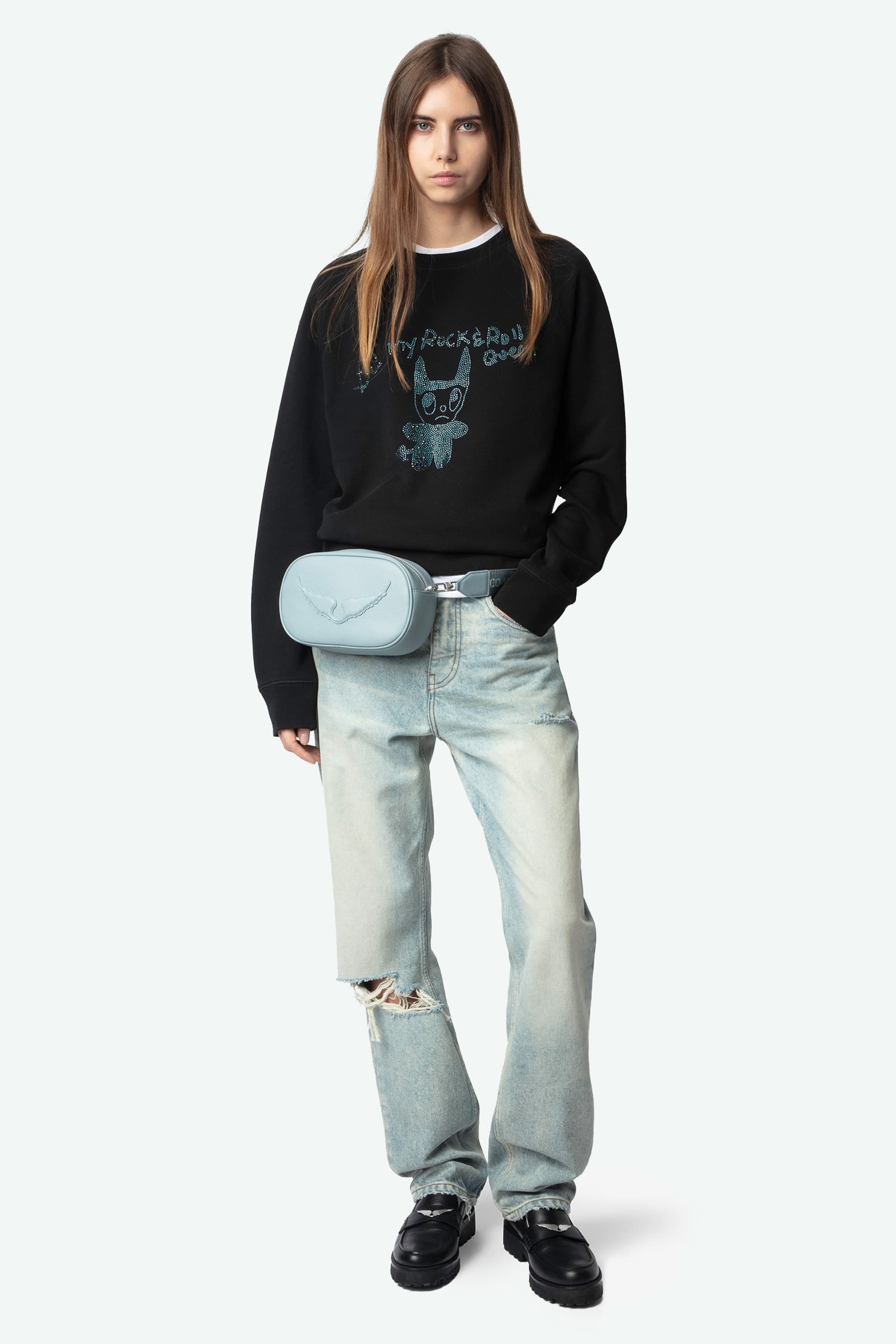 Upper Devil Strass T-shirt