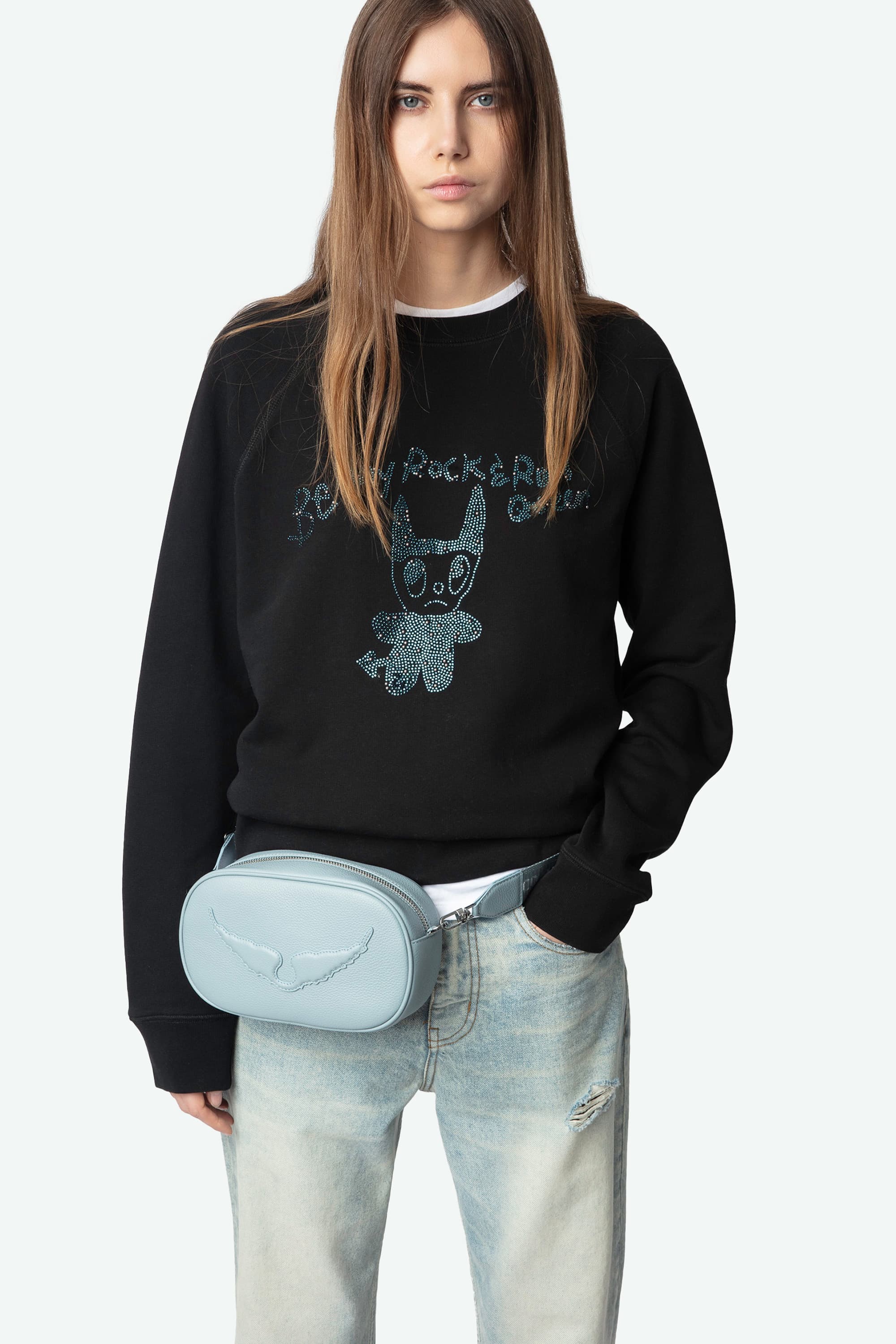 Upper Devil Strass T-shirt