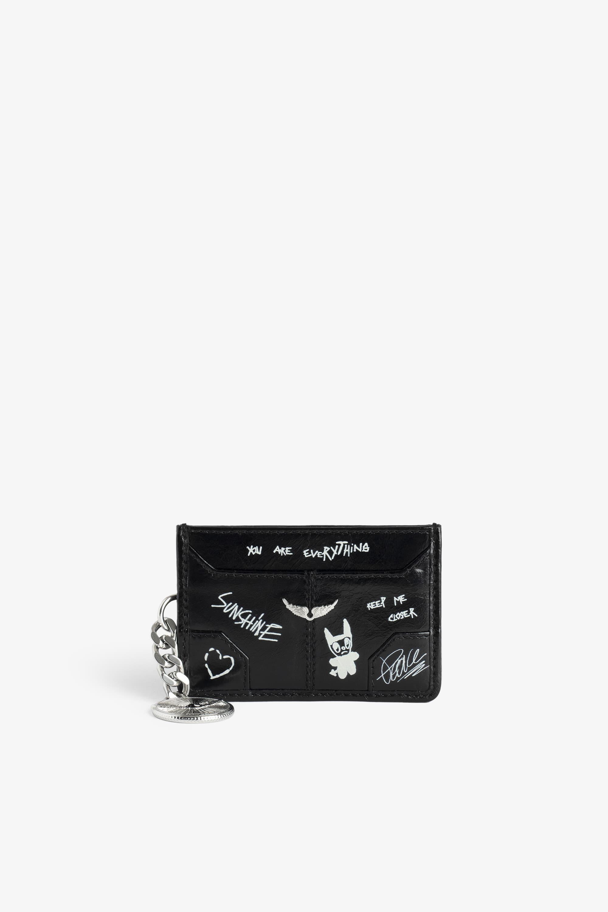 Sunny Pass Graffiti Card Holder