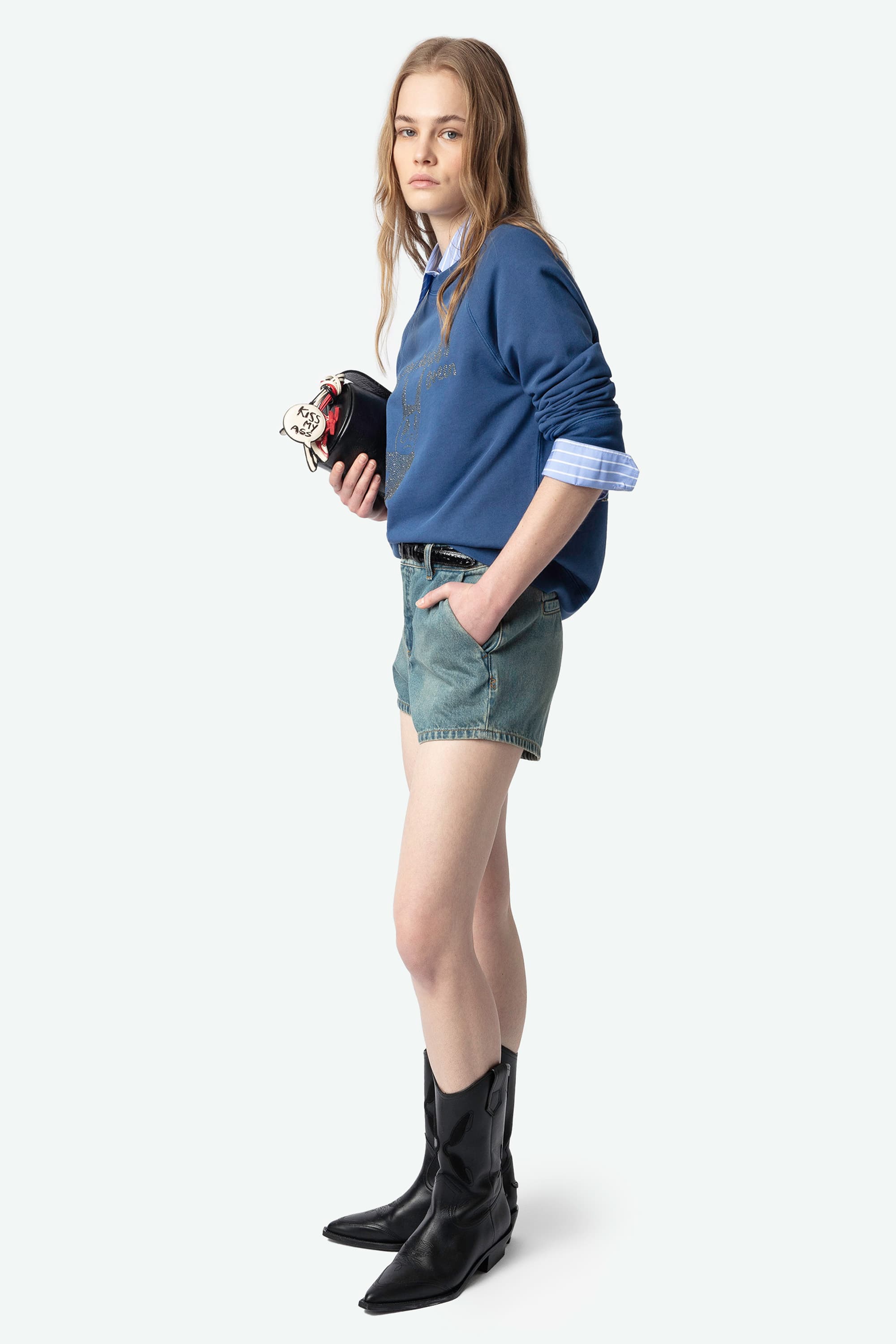 Upper Devil Strass T-shirt