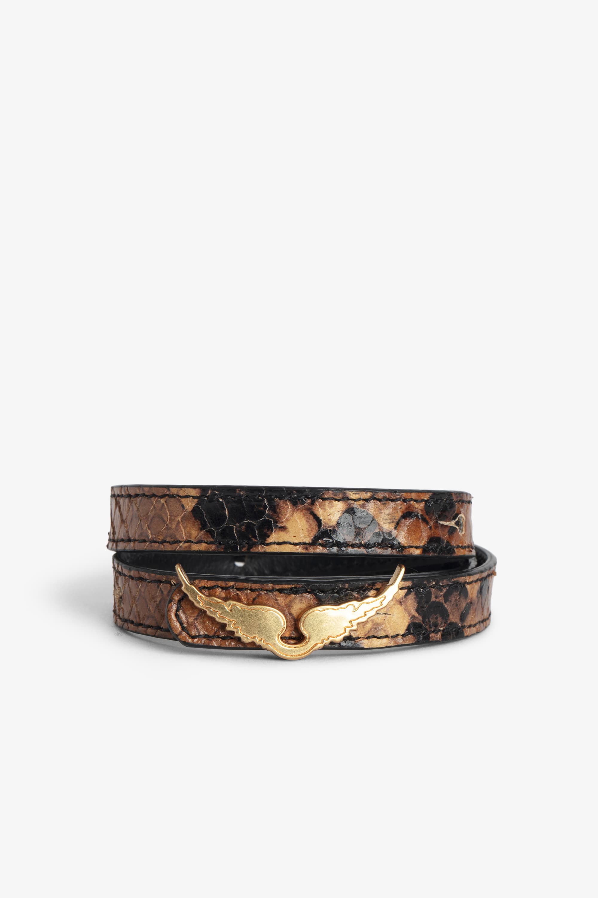 Rock Wild Double Leather Bracelet