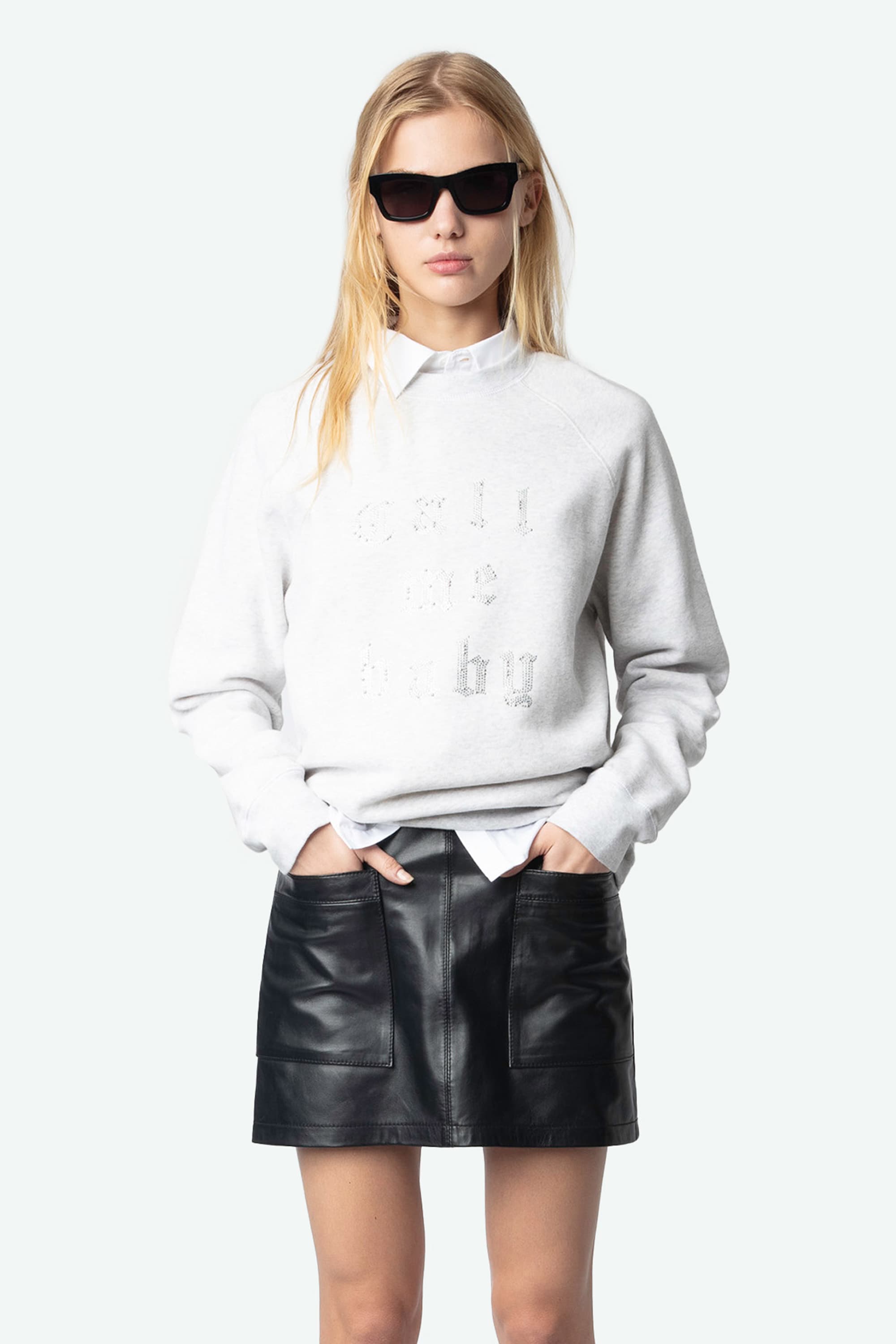 Upper Call Me Baby Strass Sweatshirt