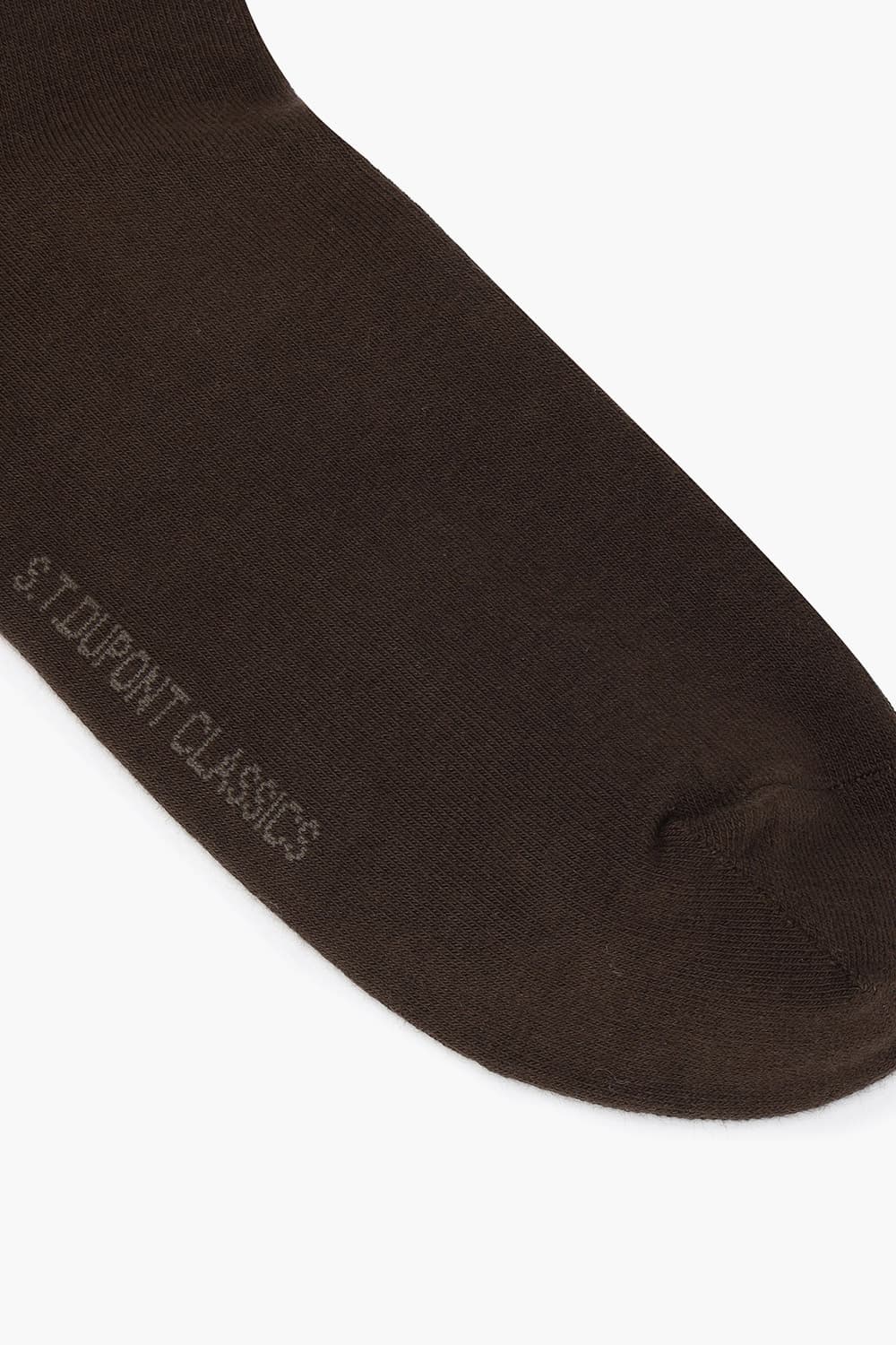 오가닉 솔리드 1501 장목 양말 브라운 SE3SMA171501SBW