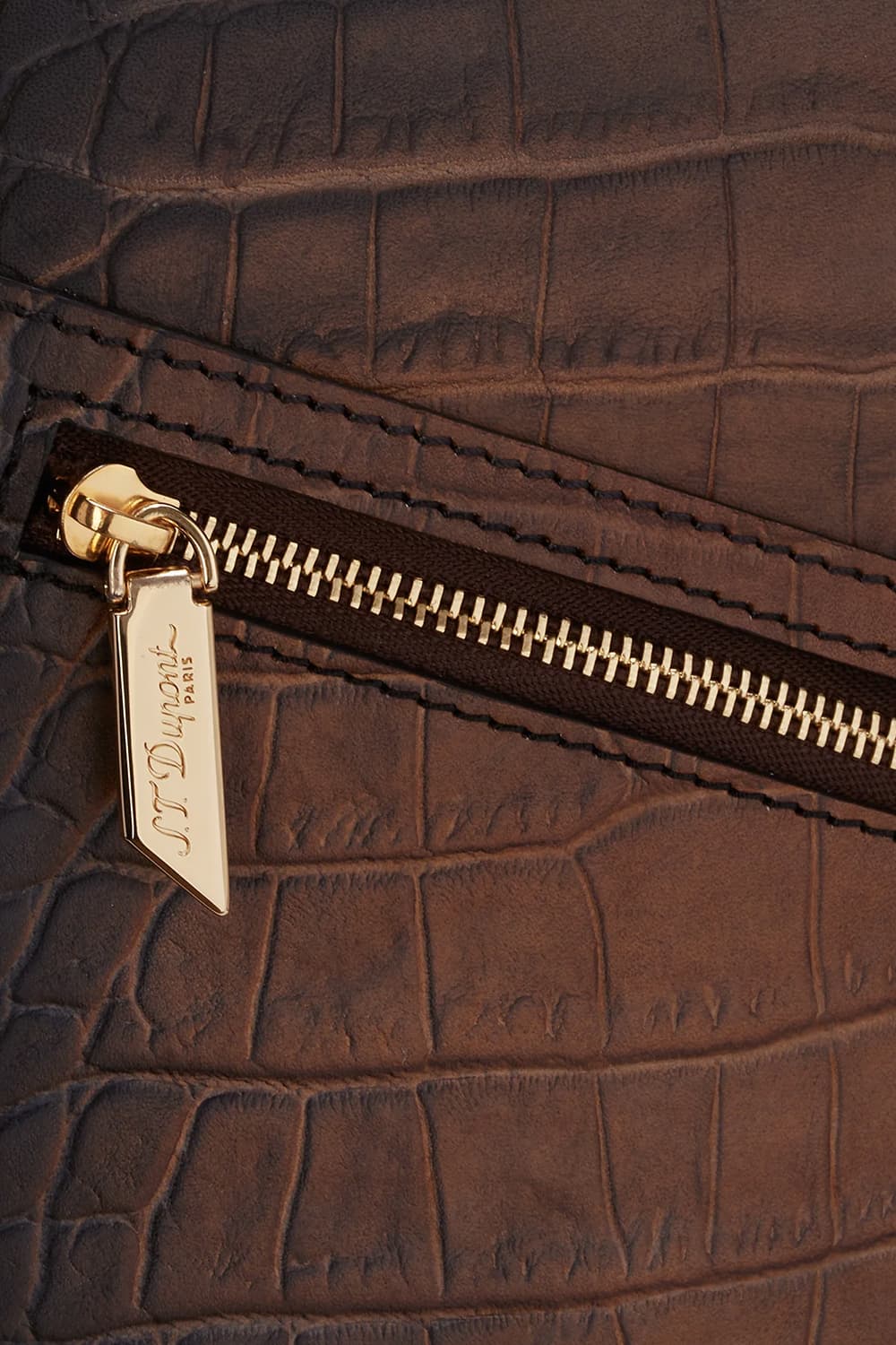 24 르글랑 아뜰리에 크로코패턴 시가 크로스바디백 하바나 CG141453Z