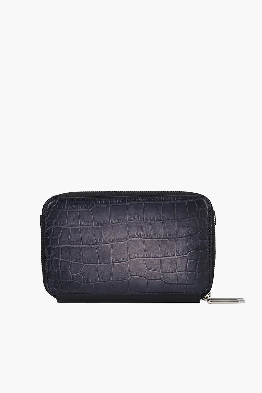 24 르글랑 아뜰리에 크로코패턴 시가 스몰 크로스바디백 블랙 CG141052Z