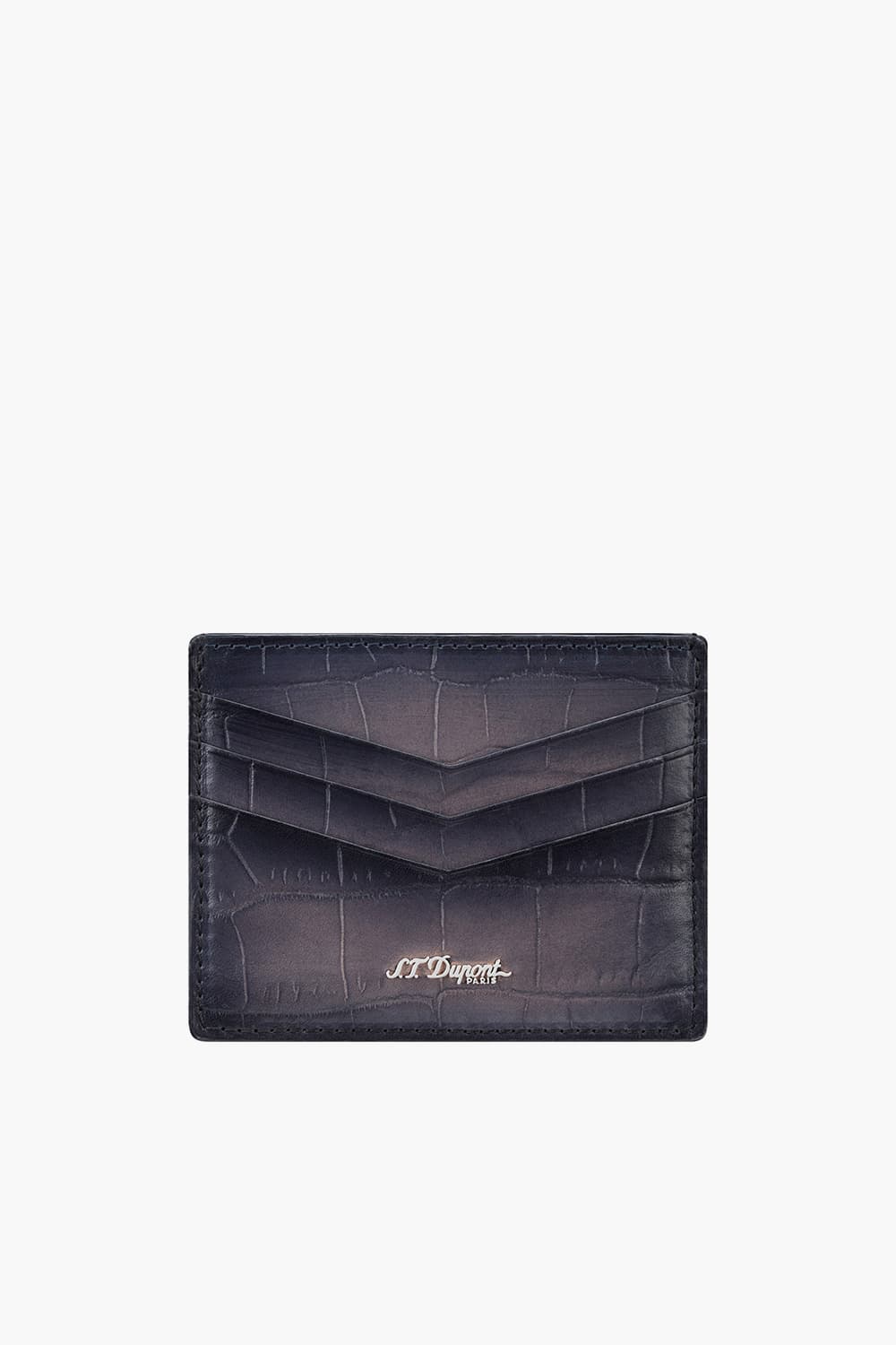 24 르글랑 아뜰리에 크로코패턴 카드홀더 블랙 CI190576Z