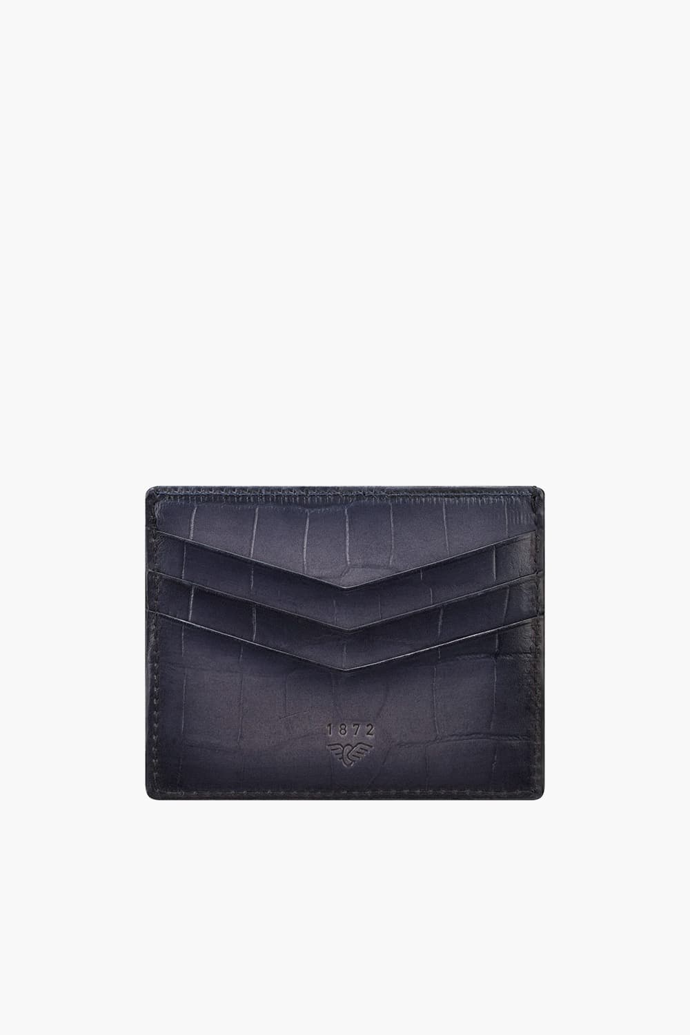 24 르글랑 아뜰리에 크로코패턴 카드홀더 블랙 CI190576Z