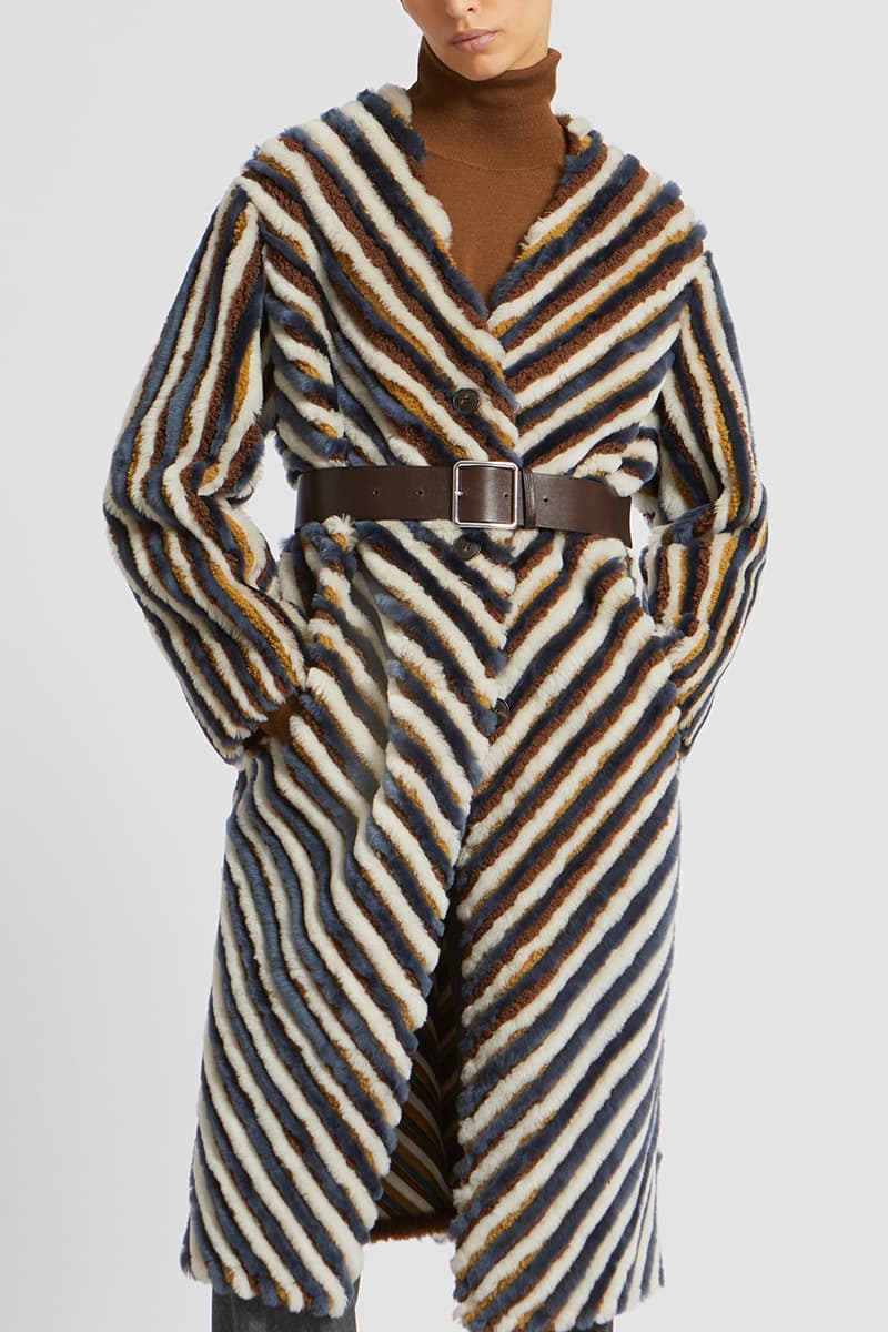 브이넥 무스탕 CE3WFYSCO054C69