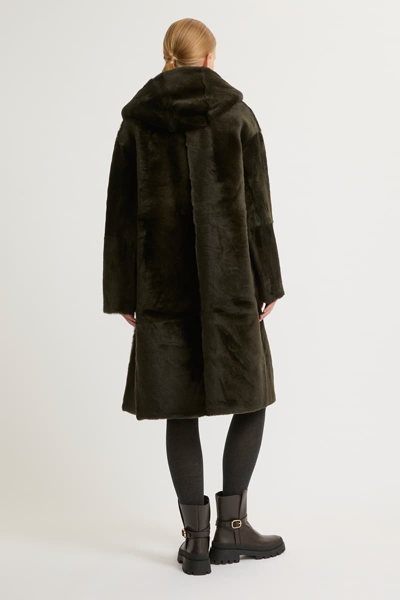 롱 리버시블 후디 무스탕 CE4WFLECO006C56