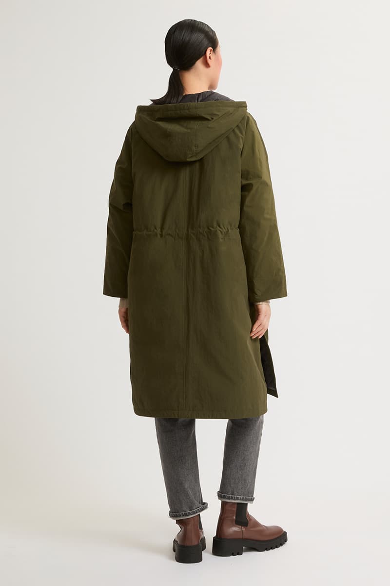 아이코닉 롱 야상 파카 CE4WFCTCO015C56