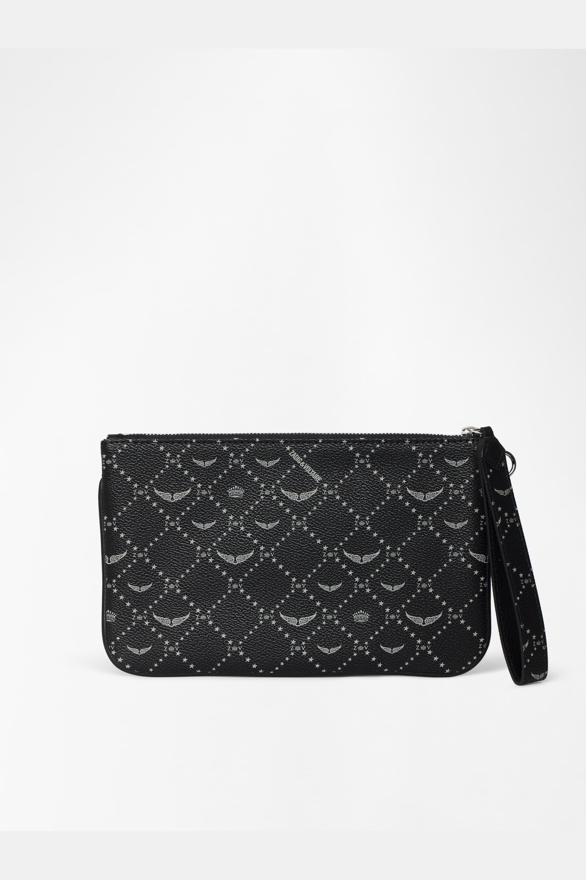 ZV Monogram Tag Clutch