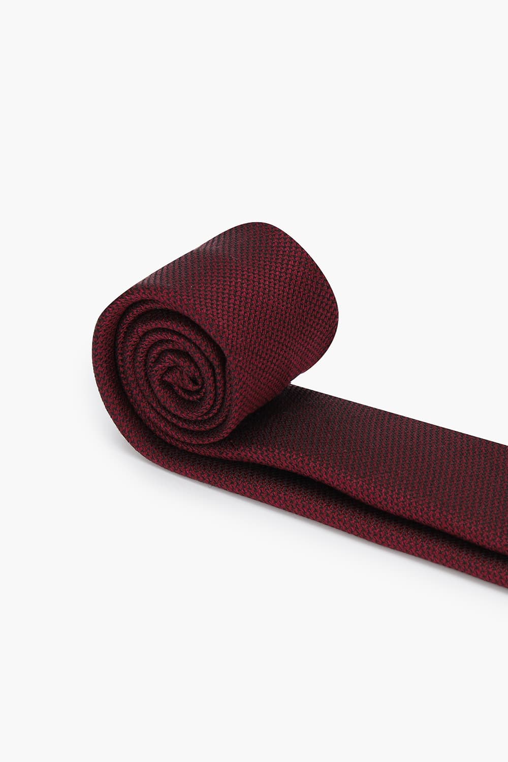 조직 솔리드 255 넥타이 와인 TE5FM62KA255TWN