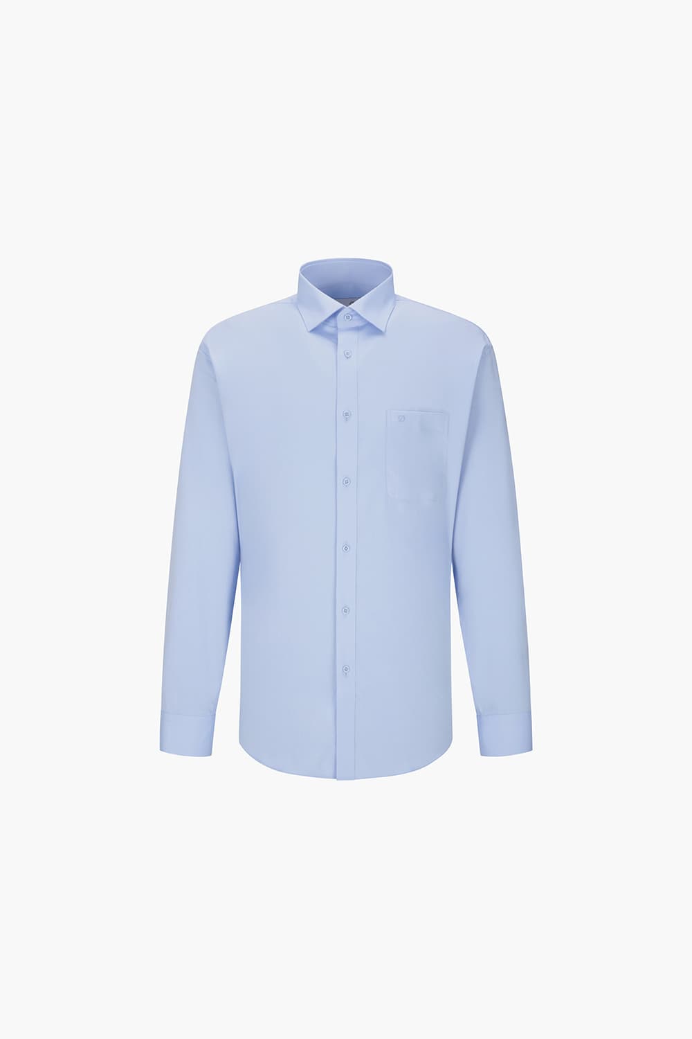 스트레치 솔리드 163 비즈니스 셔츠 블루 SE4FM11LS163SBU