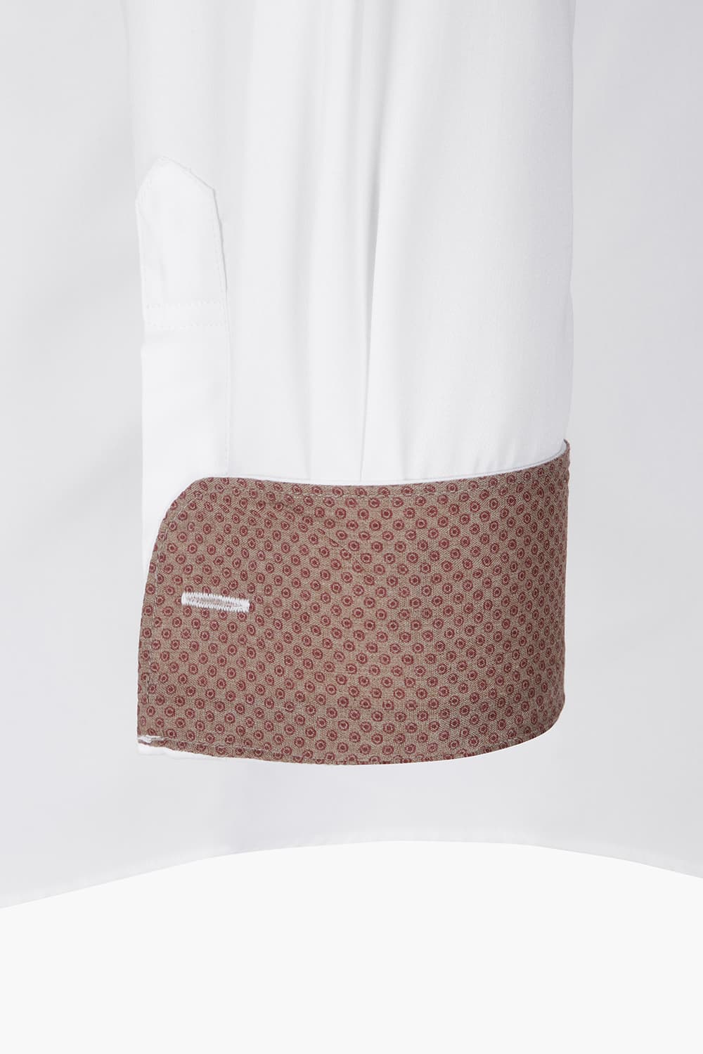 사틴 배색 162 비즈니스 셔츠 화이트 SE4FM11LS162SWH