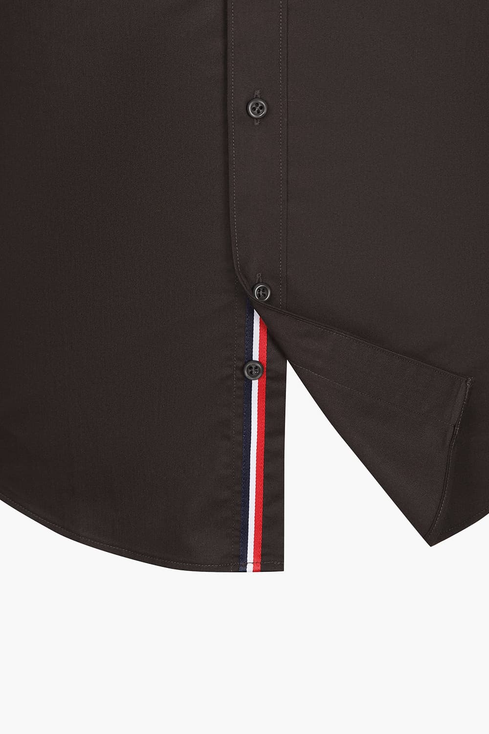 히든 트리콜로르 952 컴포터블 셔츠 브라운 SE5FM22LS952SBW